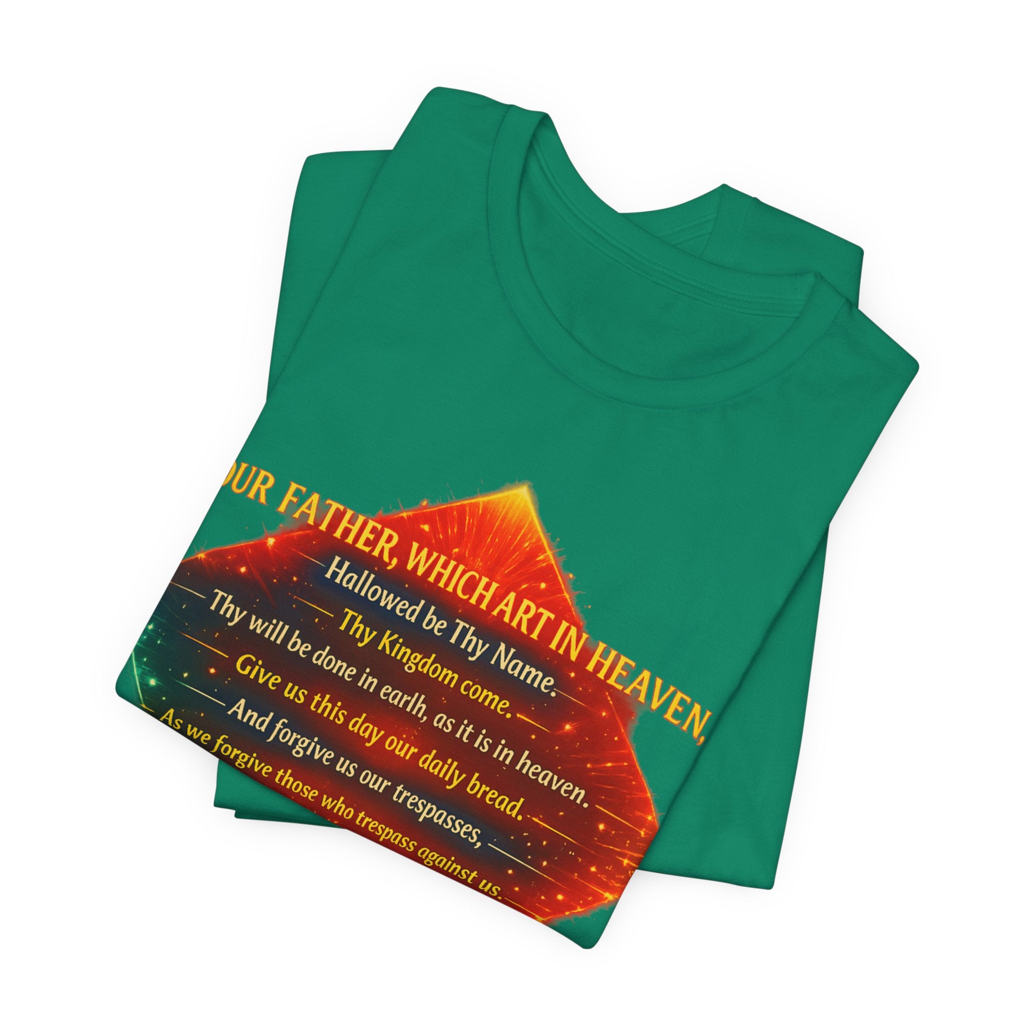 Lord's Prayer Graphic Diamond Tee