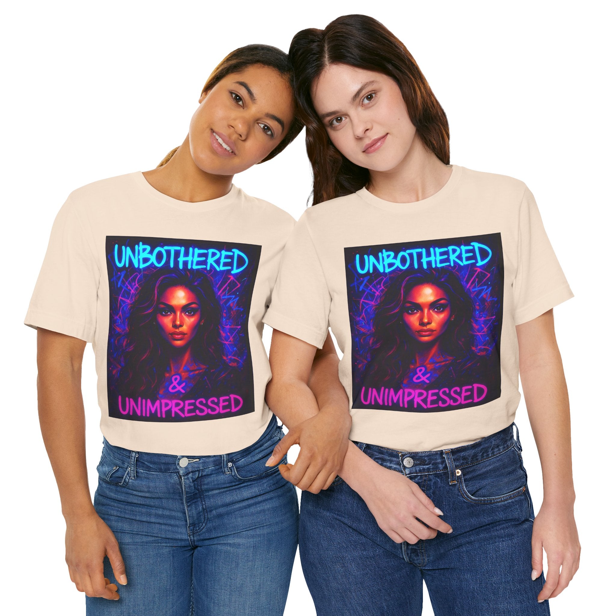 Unbothered & Unimpressed Graphic Portrait Tee