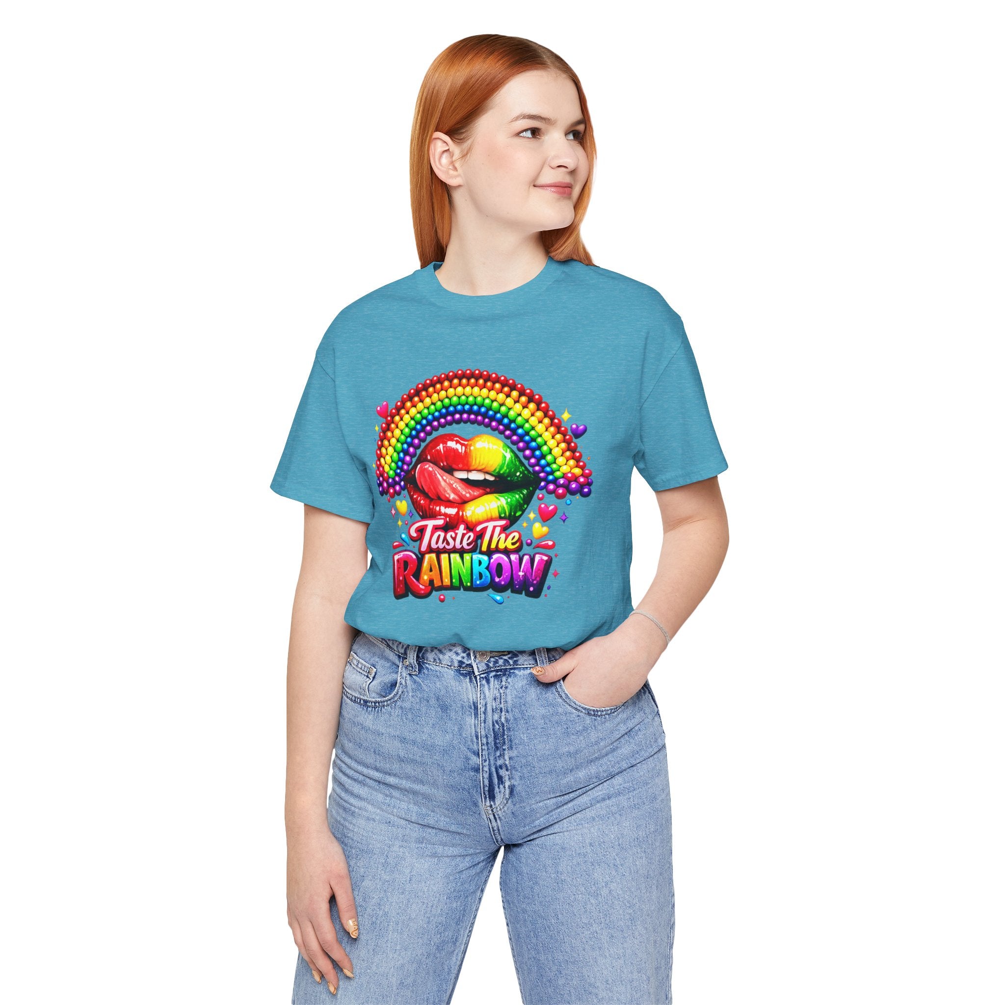 Taste The Rainbow Woman's  Graphic Tee