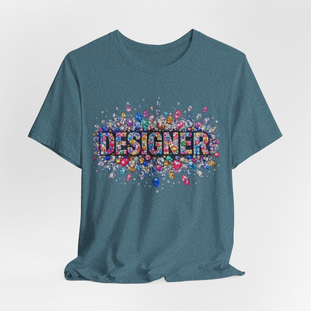 Designer Gemstone Typography Graphic Tee