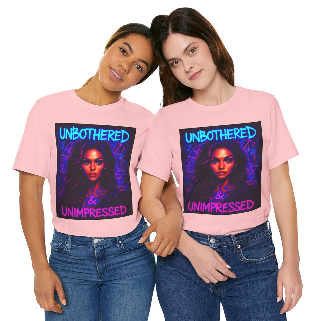 Unbothered & Unimpressed Graphic Portrait Tee