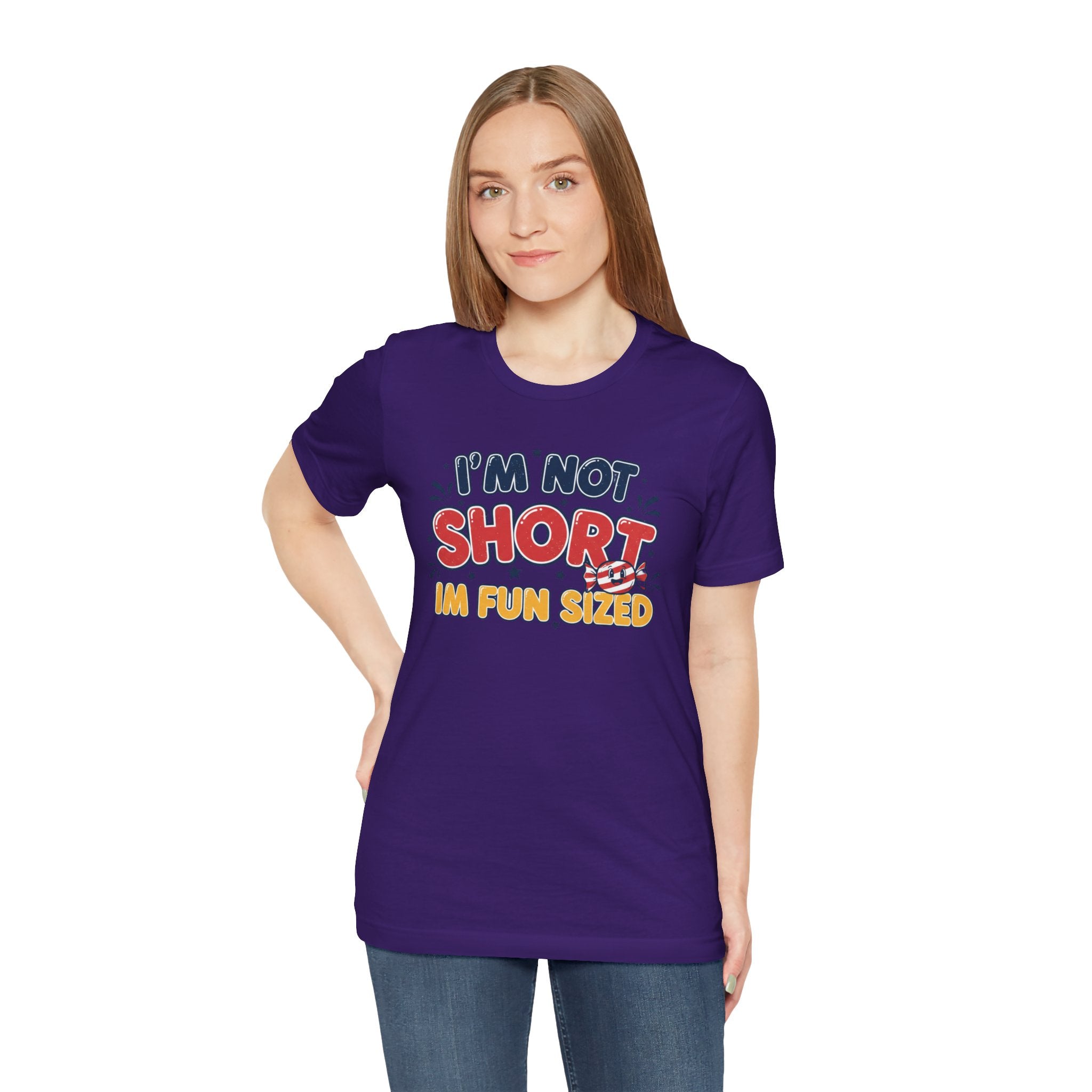 "I'm Not Short I'm Fun Sized" Retro Graphic Tee