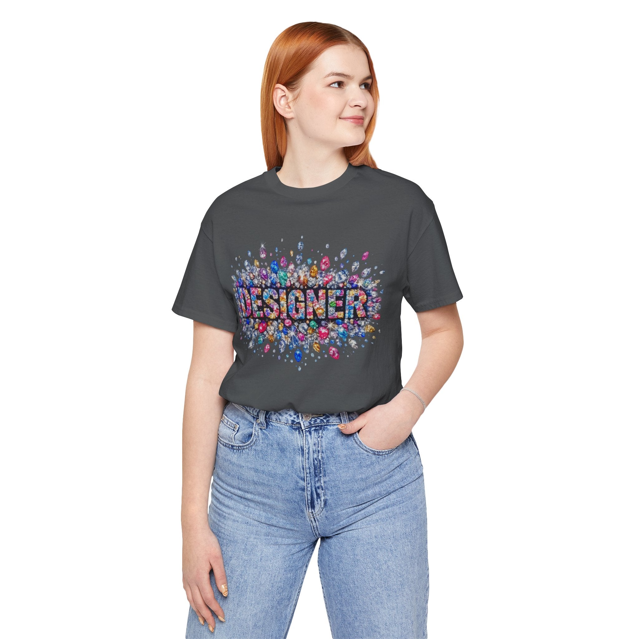 Designer Gemstone Typography Graphic Tee