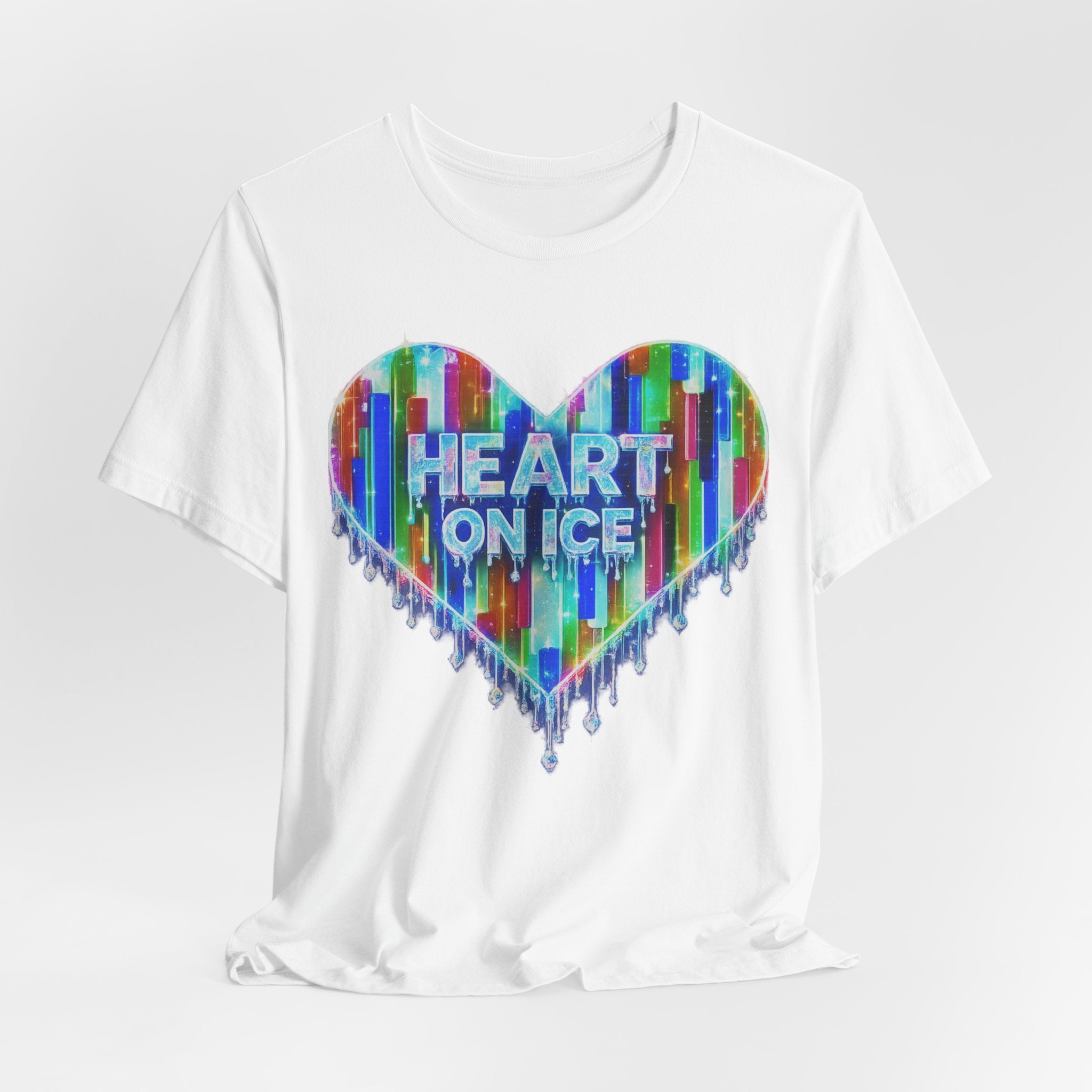 Heart on Ice Diamond Melt Graphic Tee