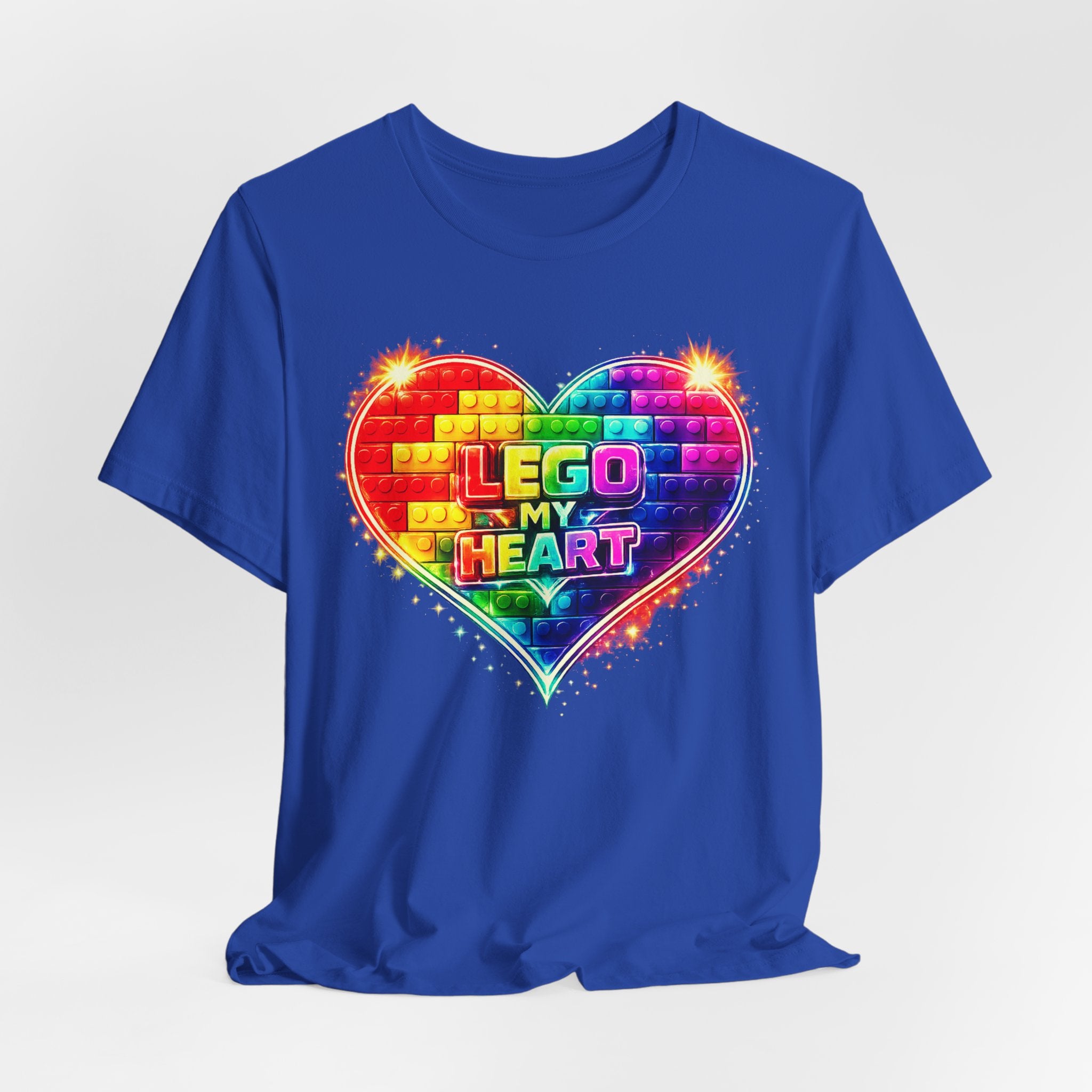 Lego My Heart Graphic Design T-Shirt