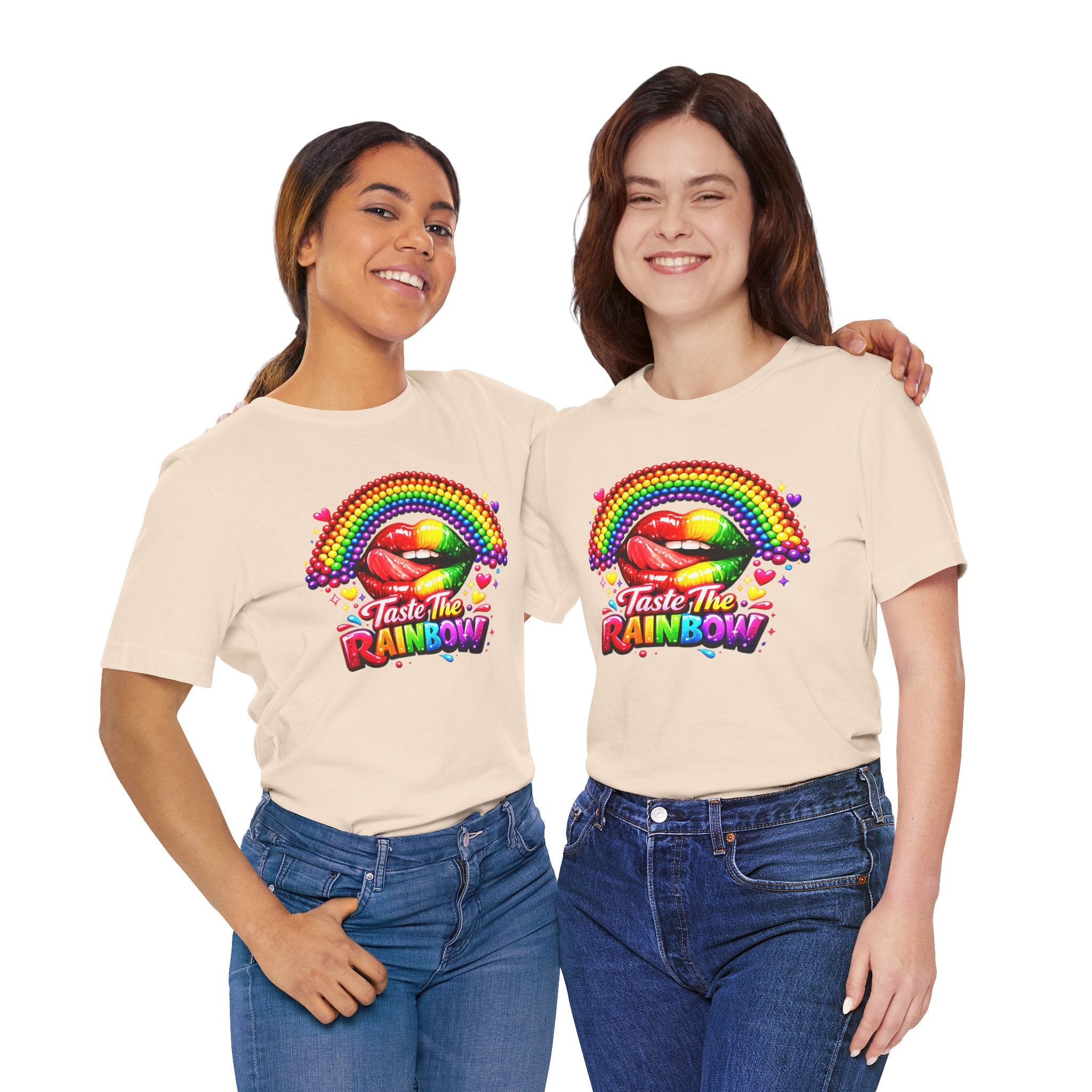 Taste The Rainbow Woman's  Graphic Tee