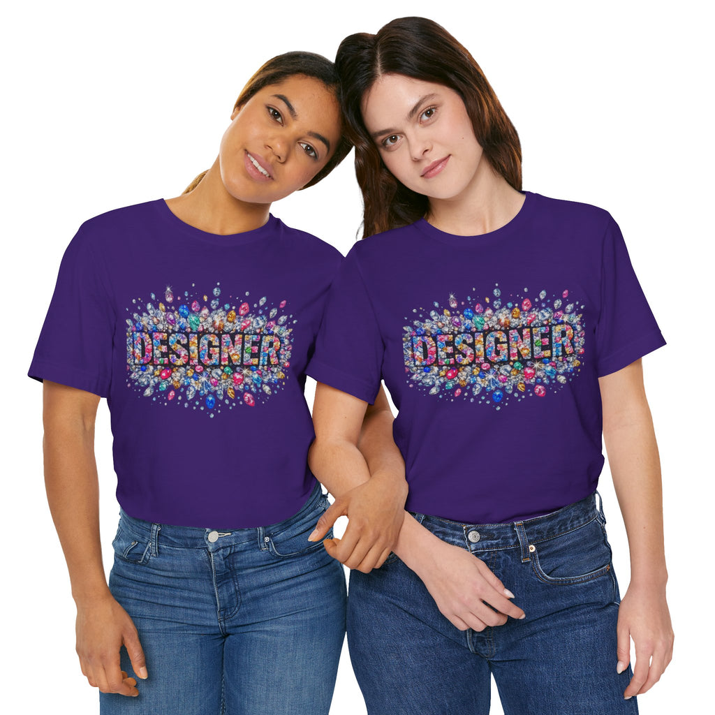 Designer Gemstone Typography Graphic Tee