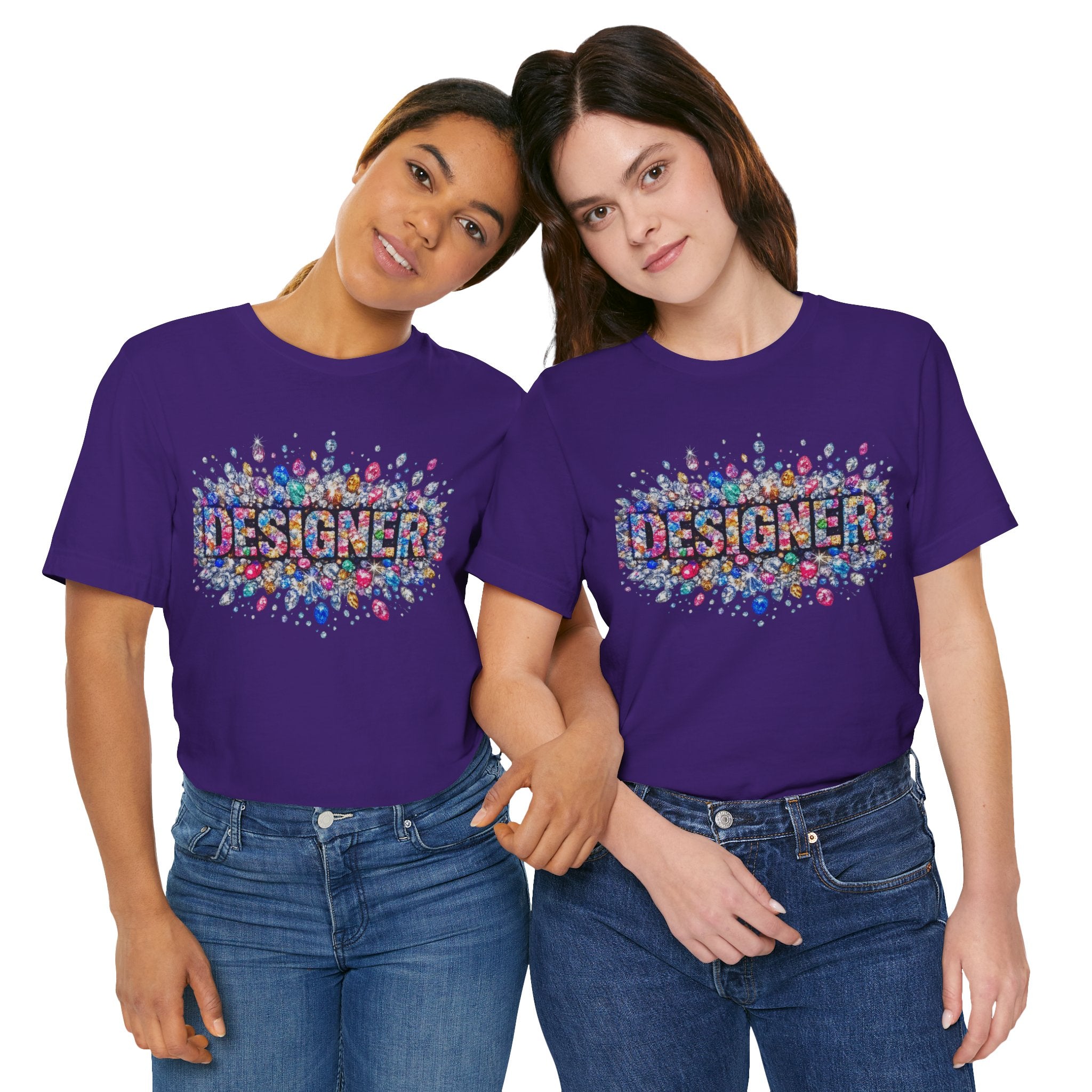 Designer Gemstone Typography Graphic Tee
