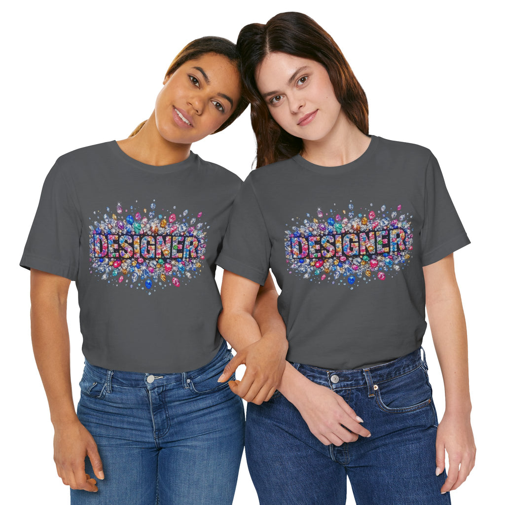 Designer Gemstone Typography Graphic Tee