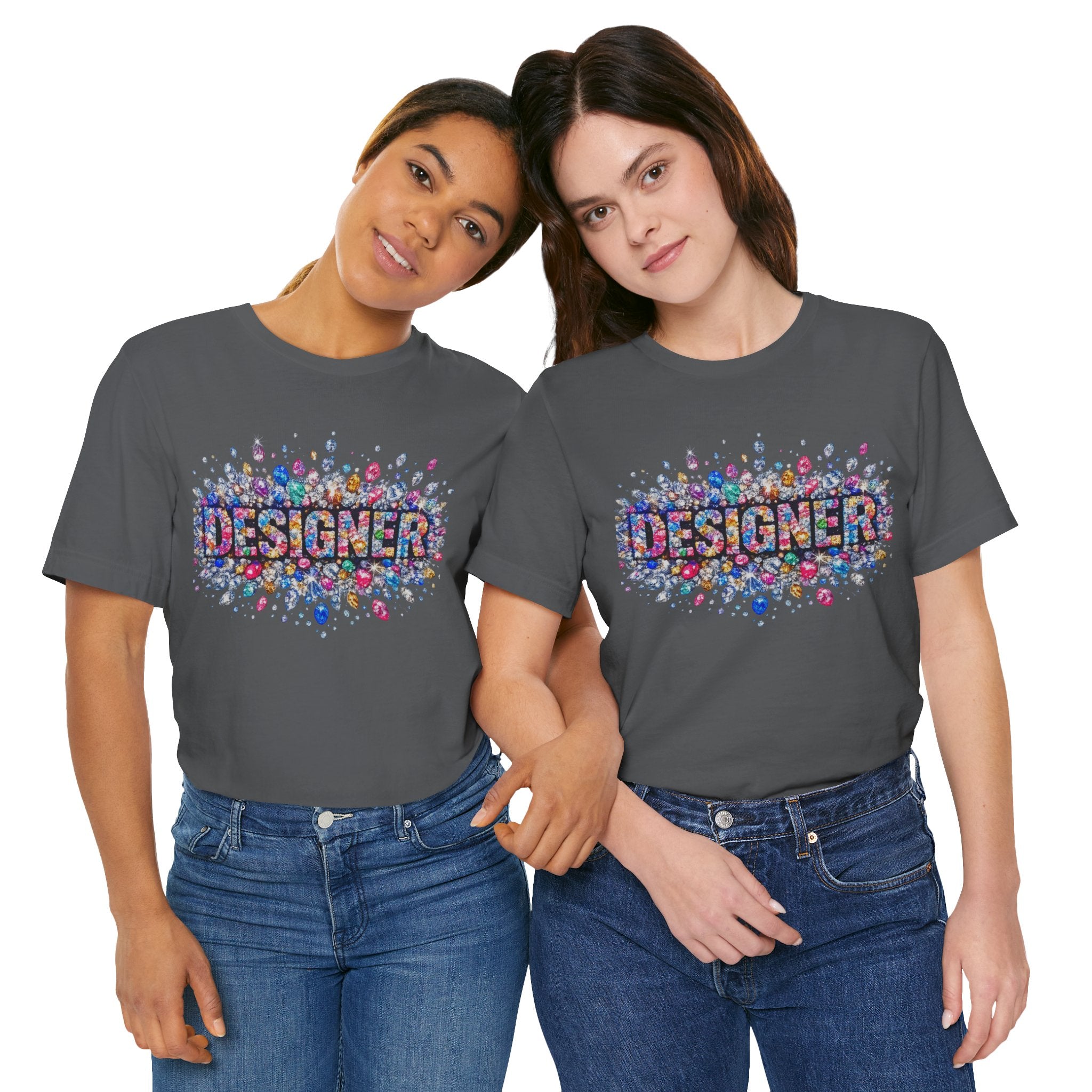Designer Gemstone Typography Graphic Tee