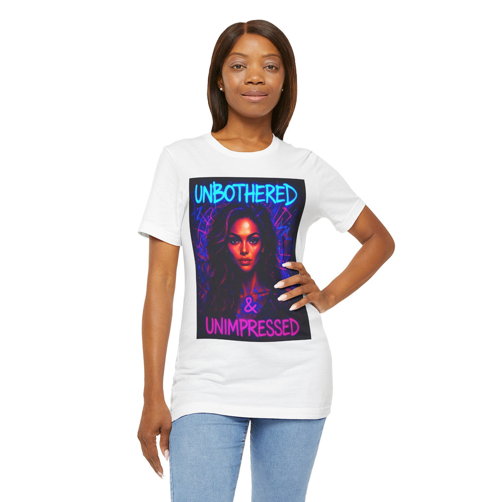 Unbothered & Unimpressed Graphic Portrait Tee