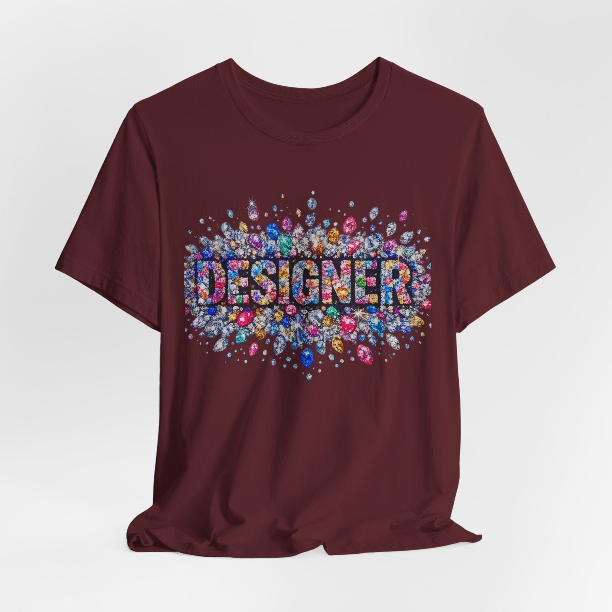 Designer Gemstone Typography Graphic Tee