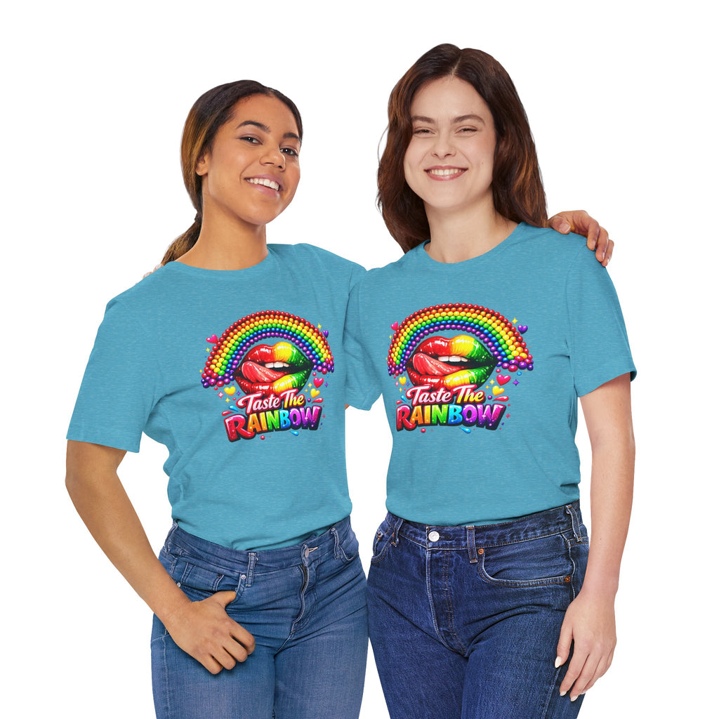 Taste The Rainbow Woman's  Graphic Tee