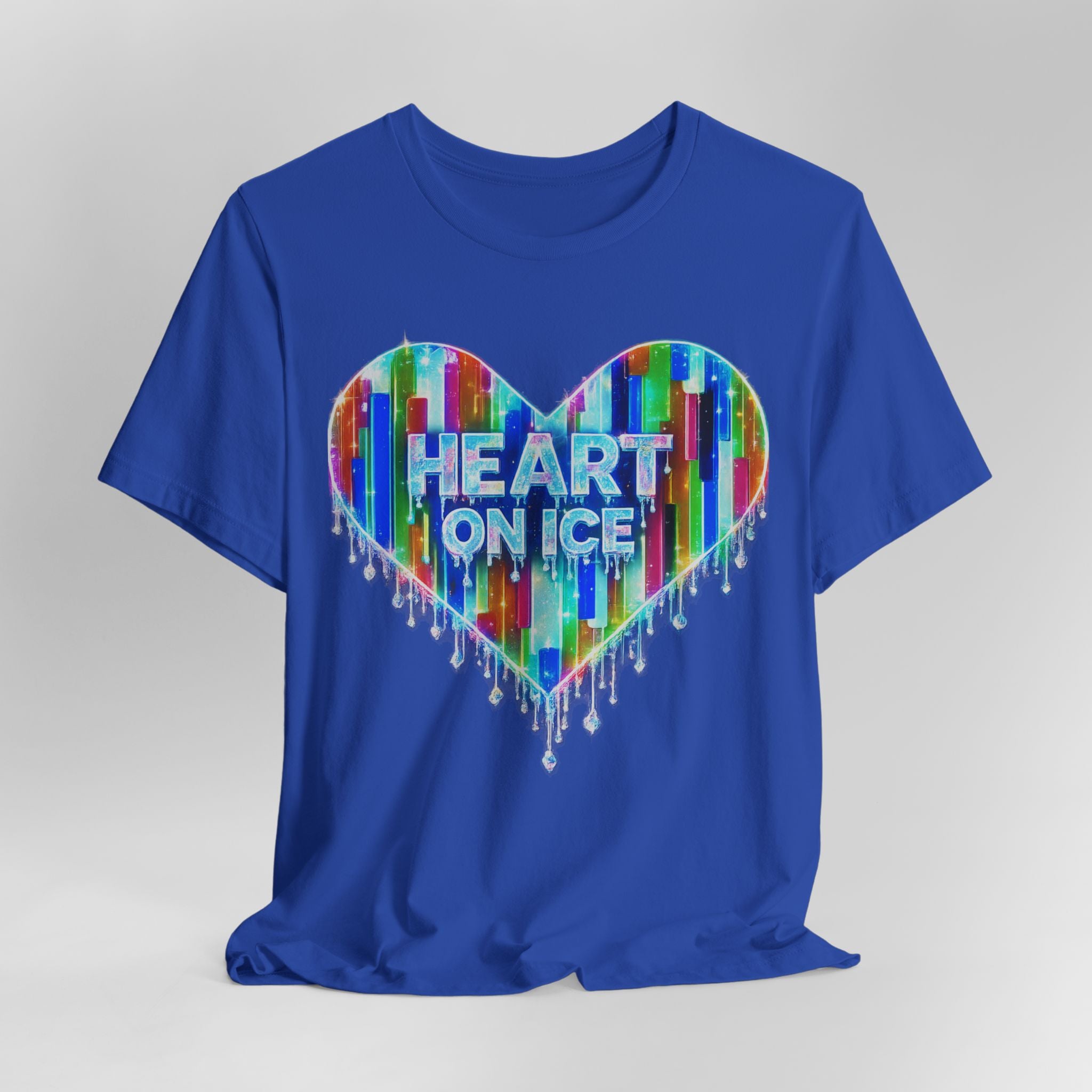 Heart on Ice Diamond Melt Graphic Tee