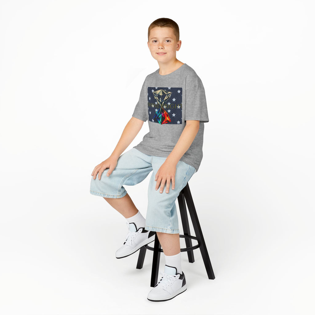 SHINE WHILE IT'S YOUR TIME YOUTH COLOR UNISEX GRAPHIC TEE
