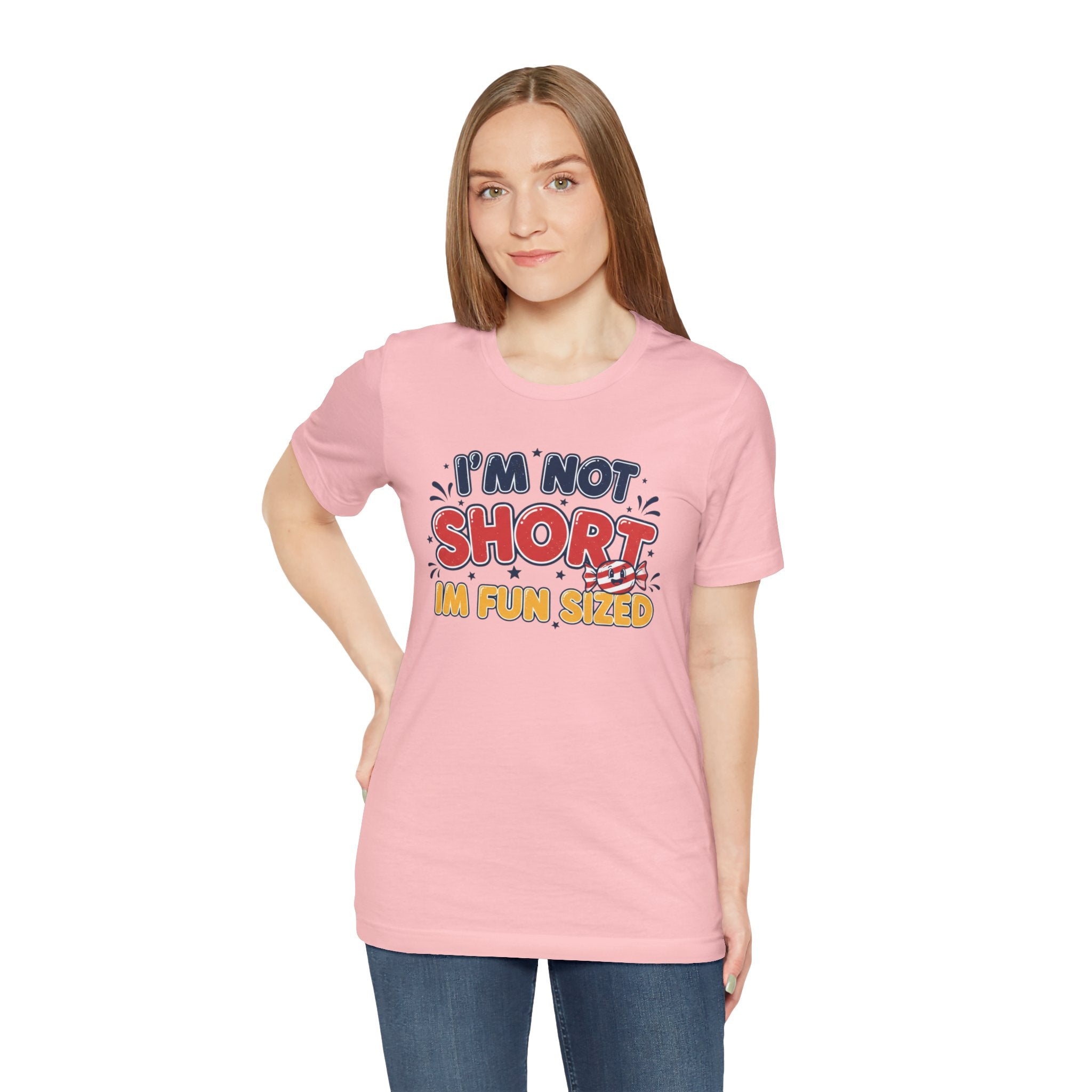 "I'm Not Short I'm Fun Sized" Retro Graphic Tee
