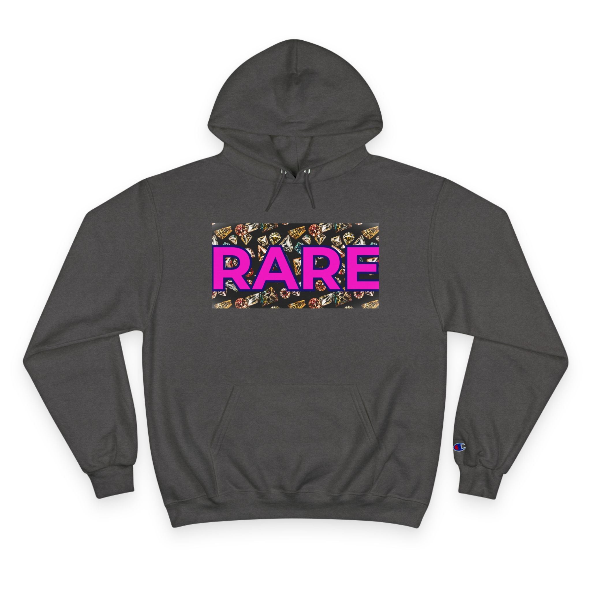 Rare Diamond Design Champion Hoodie