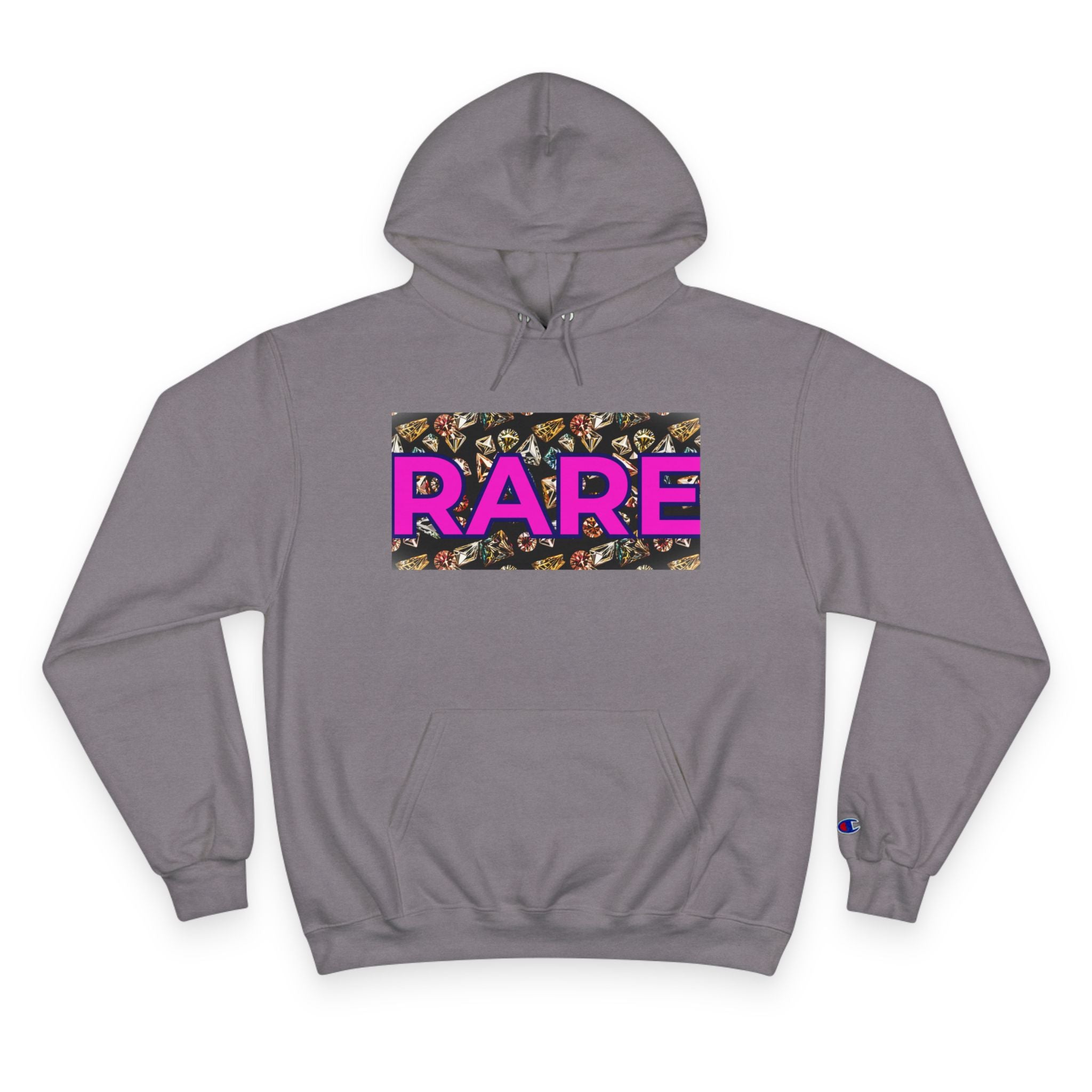 Rare Diamond Design Champion Hoodie