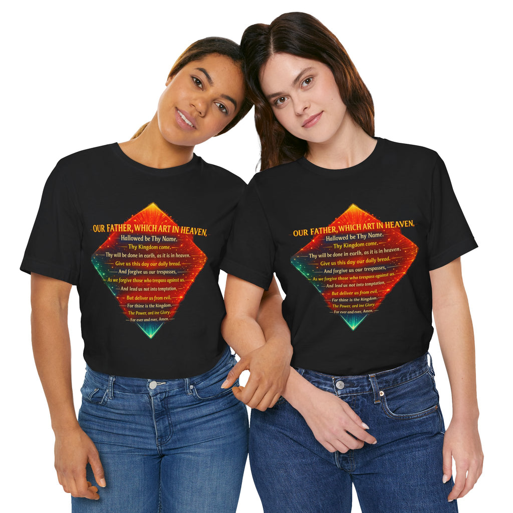 Lord's Prayer Graphic Diamond Tee