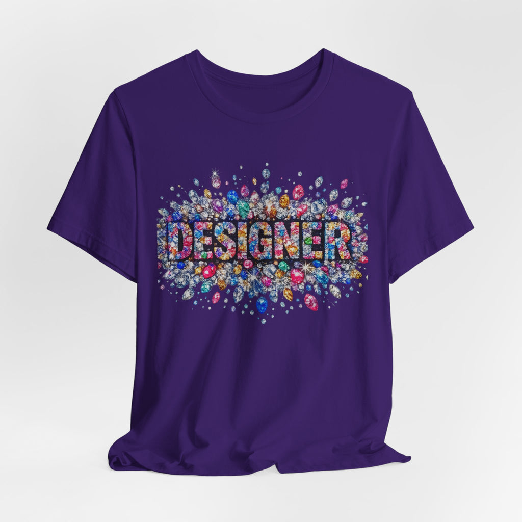 Designer Gemstone Typography Graphic Tee