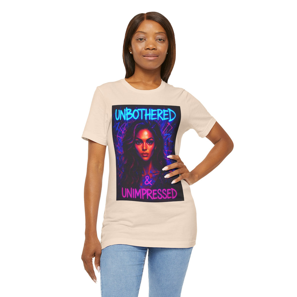 Unbothered & Unimpressed Graphic Portrait Tee