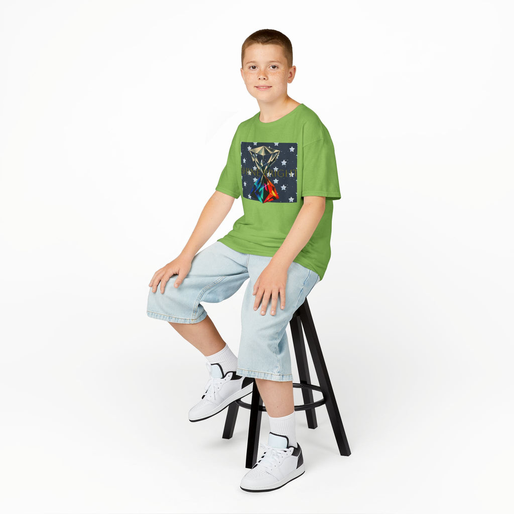 SHINE WHILE IT'S YOUR TIME YOUTH COLOR UNISEX GRAPHIC TEE