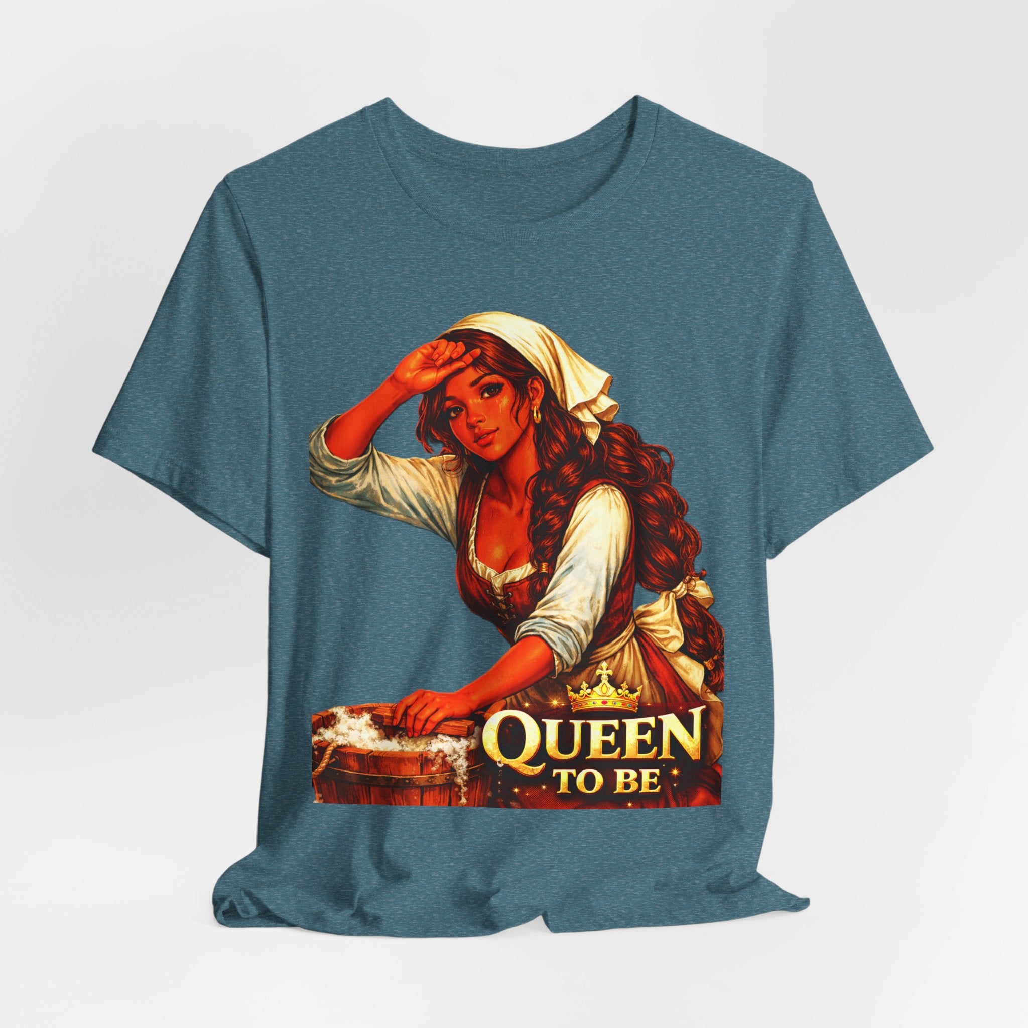 Queen To Be Cinderella Inspired Graphic Tee