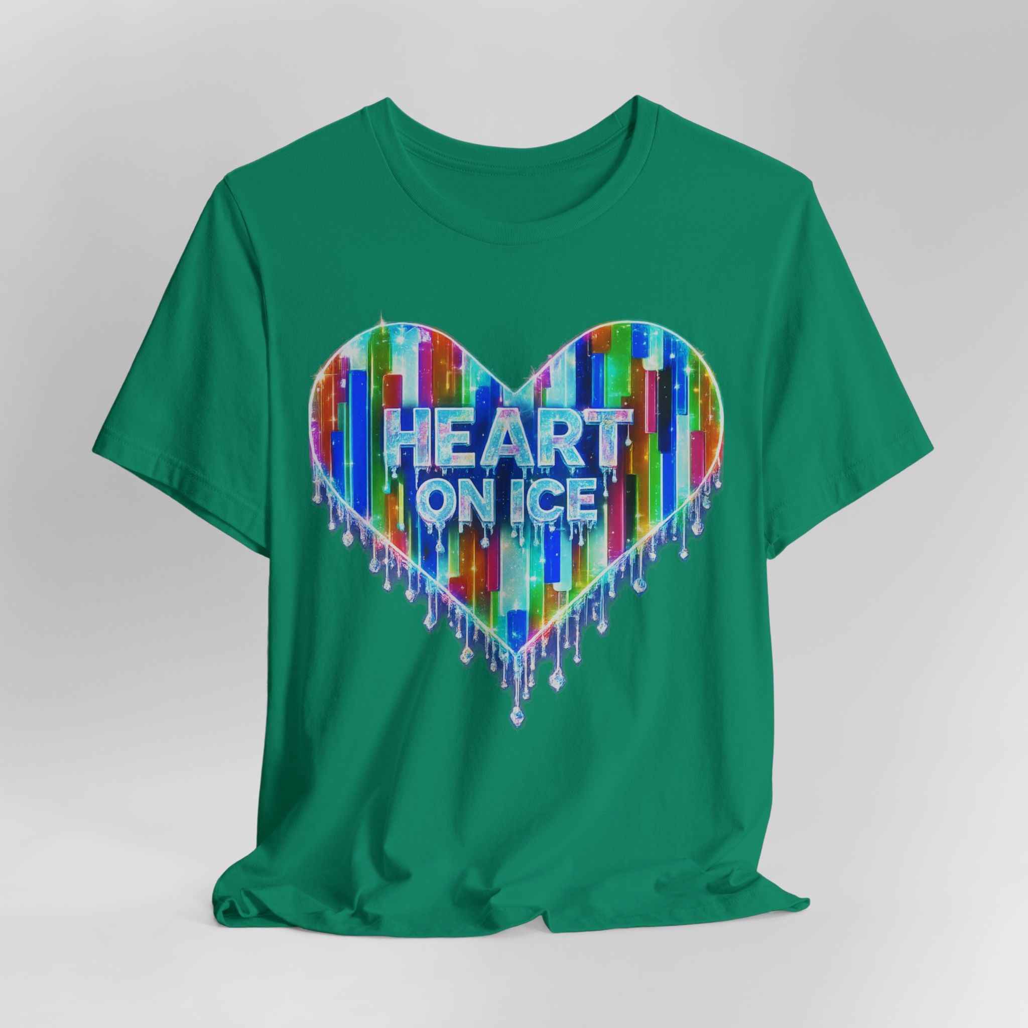 Heart on Ice Diamond Melt Graphic Tee