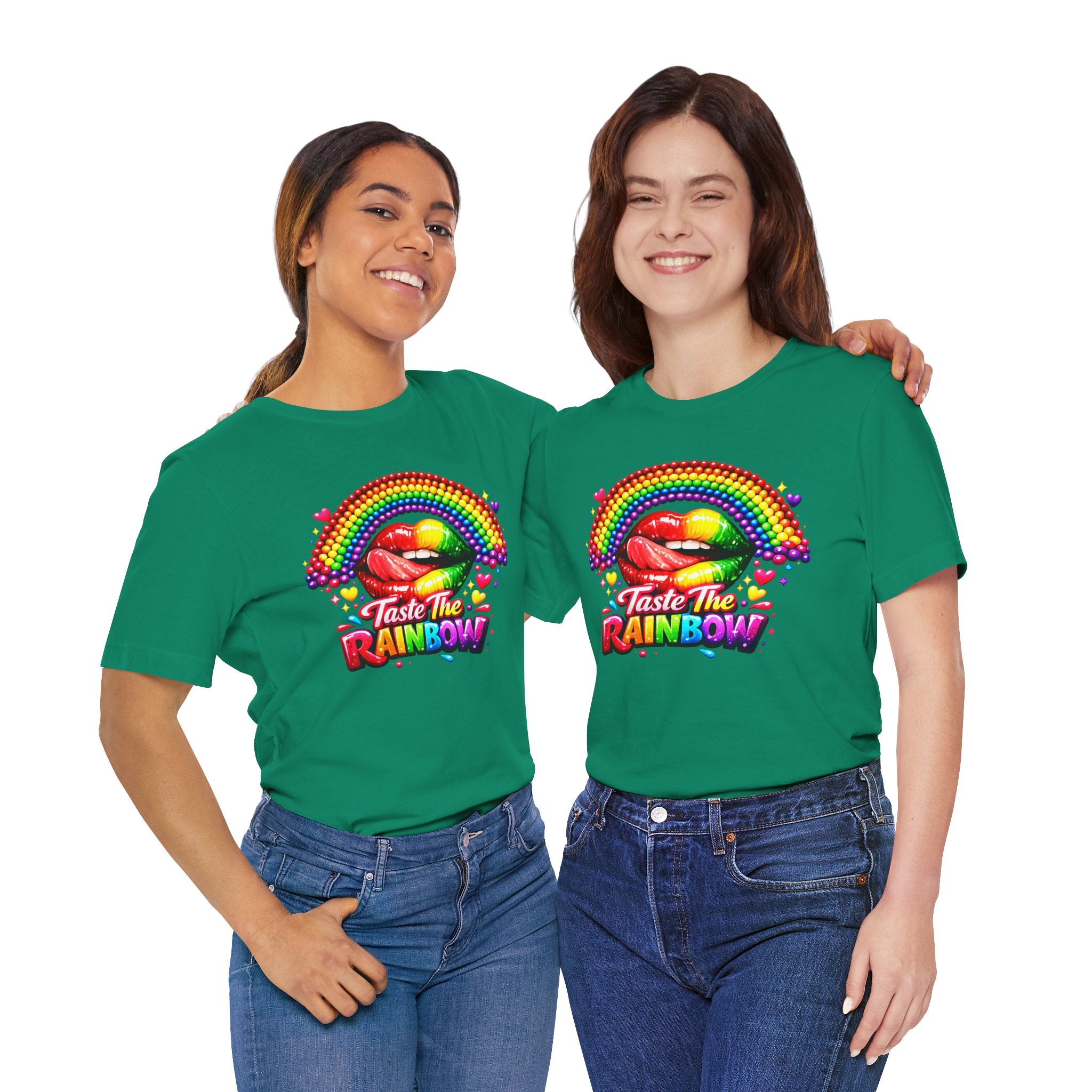 Taste The Rainbow Woman's  Graphic Tee