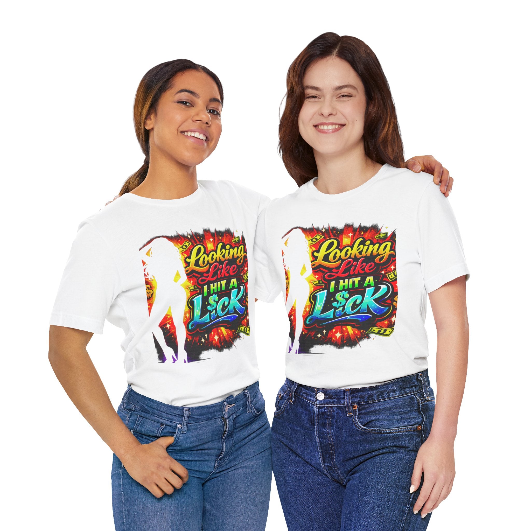 Looking Like I Hit a Lick Silhouette Graphic Tee