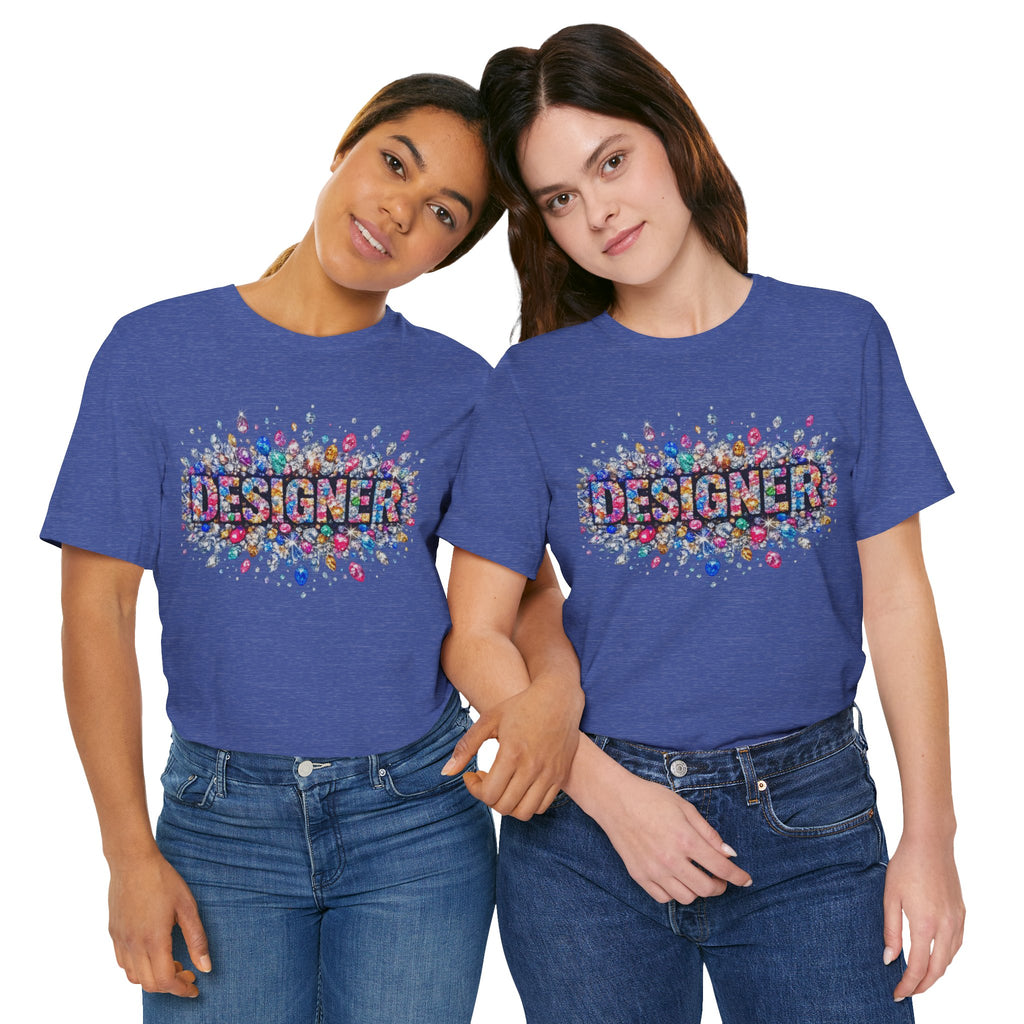 Designer Gemstone Typography Graphic Tee