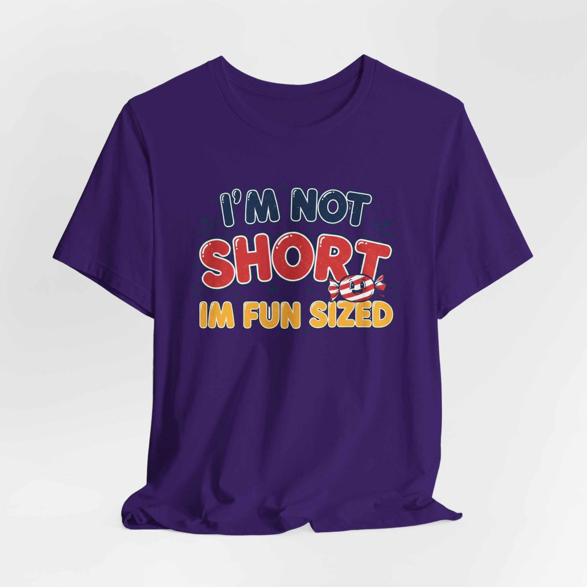 "I'm Not Short I'm Fun Sized" Retro Graphic Tee