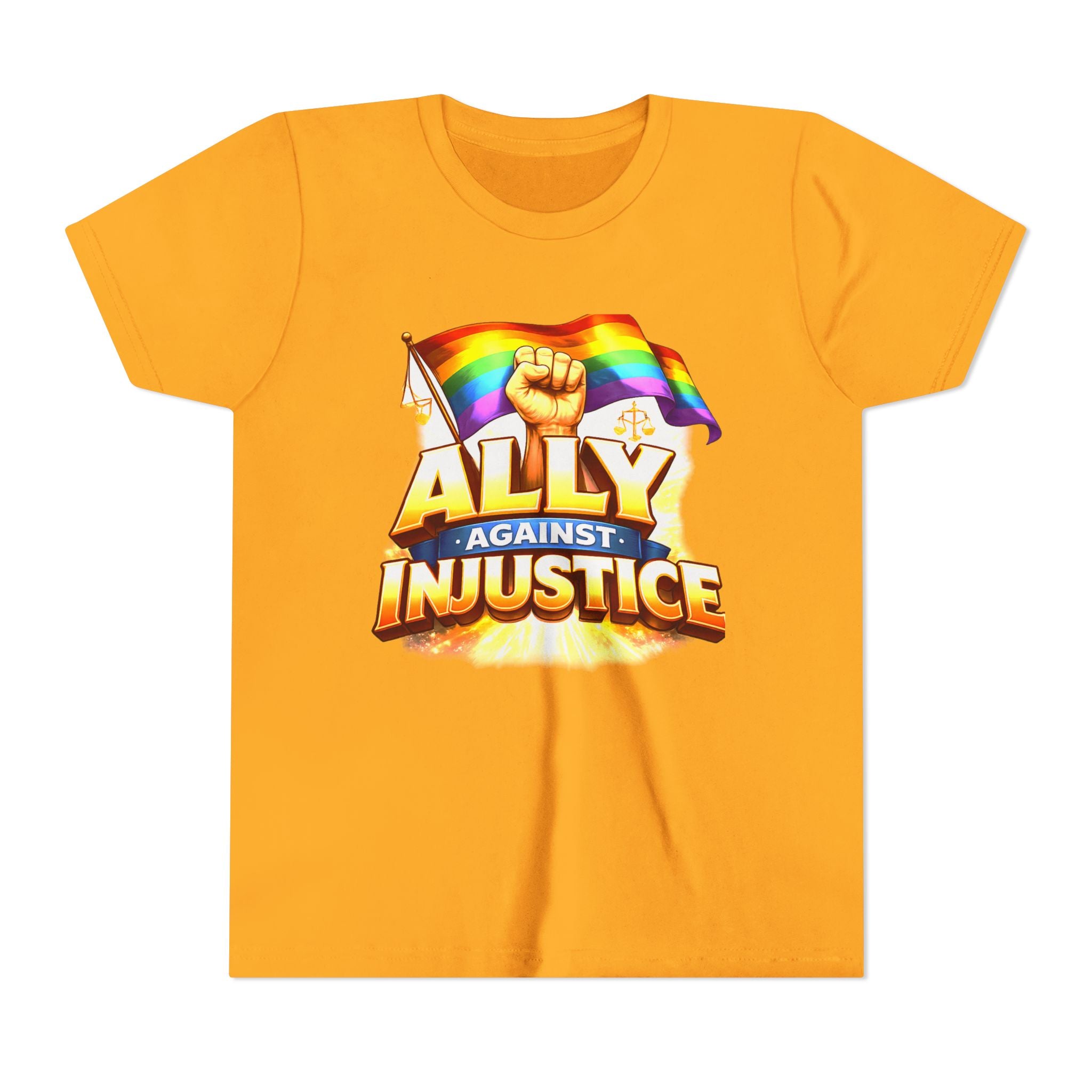 "Ally Against Injustice"  Graphic Unisex Tee