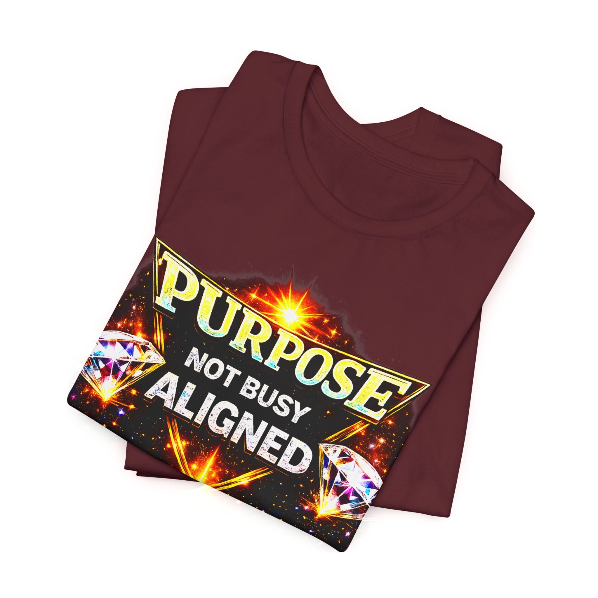 Purpose Not Busy Aligned Unisex Graphic Tee