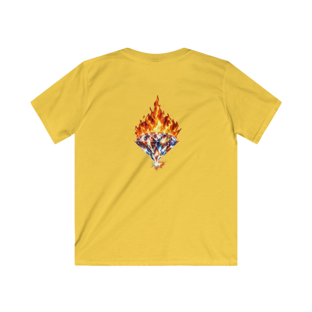 Diamond's Are Forever Unisex Kids Tee--Front & Back