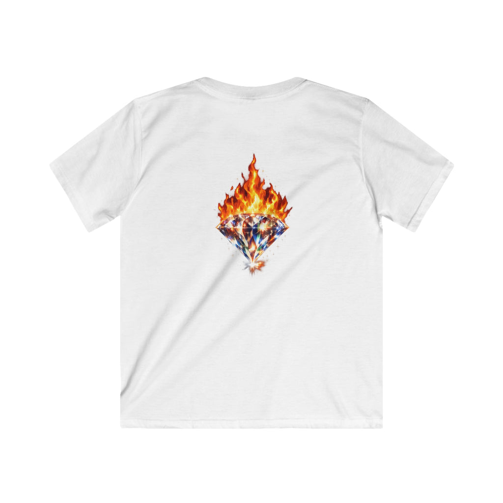 Diamond's Are Forever Unisex Kids Tee--Front & Back