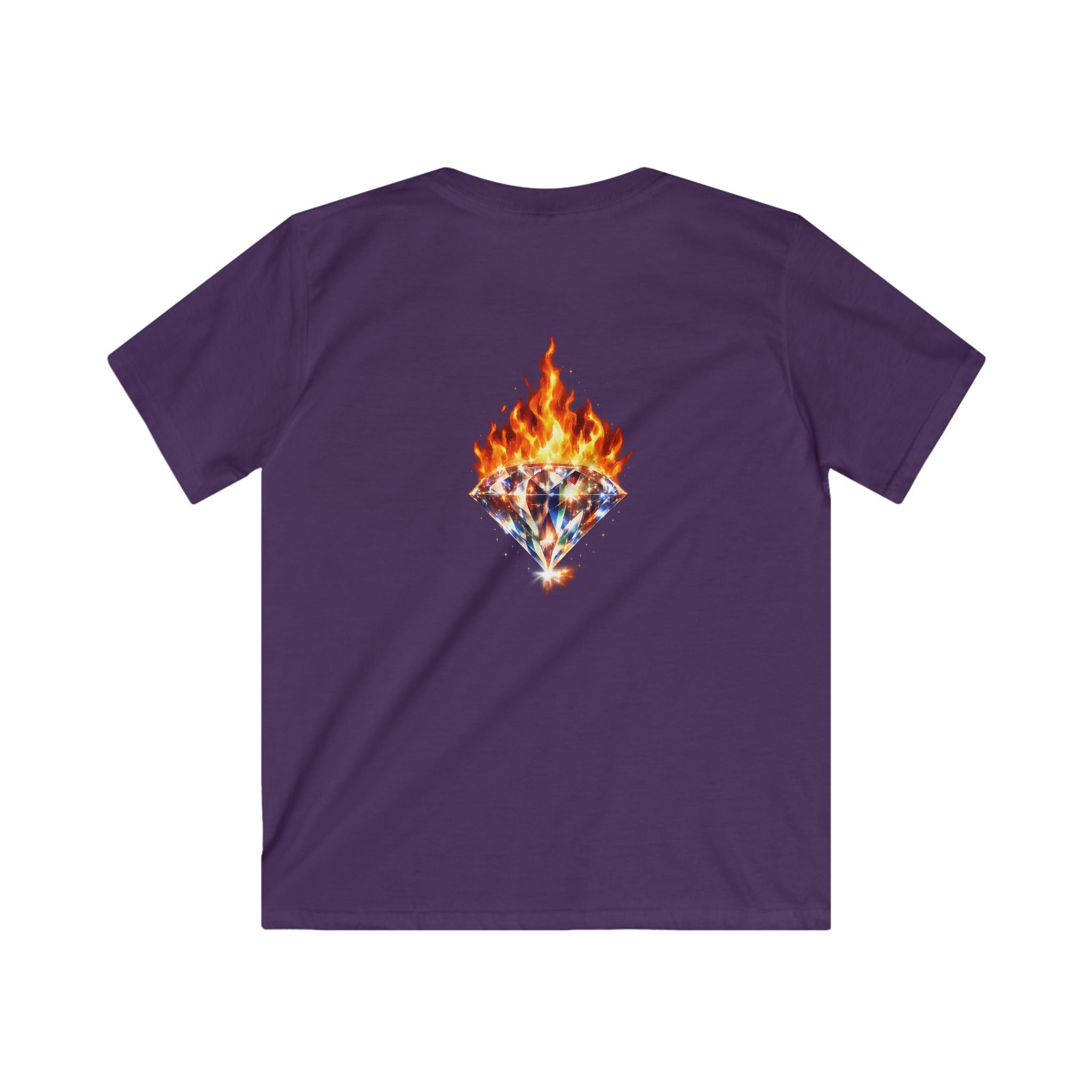 Diamond's Are Forever Unisex Kids Tee--Front & Back