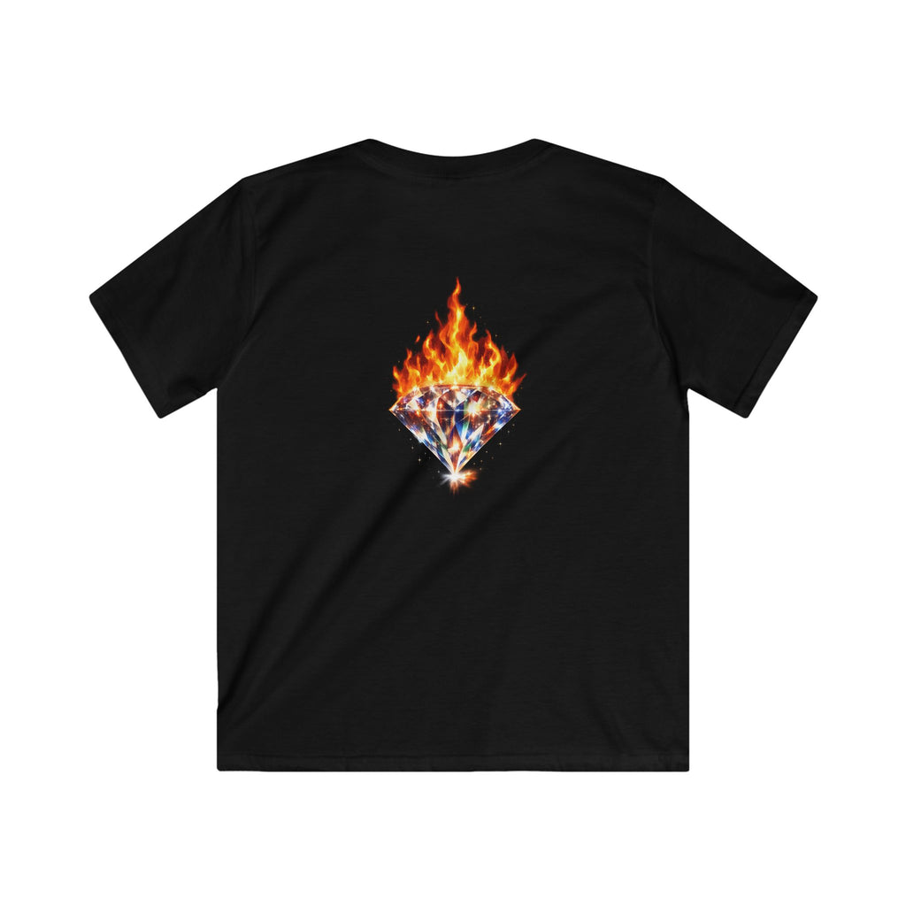 Diamond's Are Forever Unisex Kids Tee--Front & Back