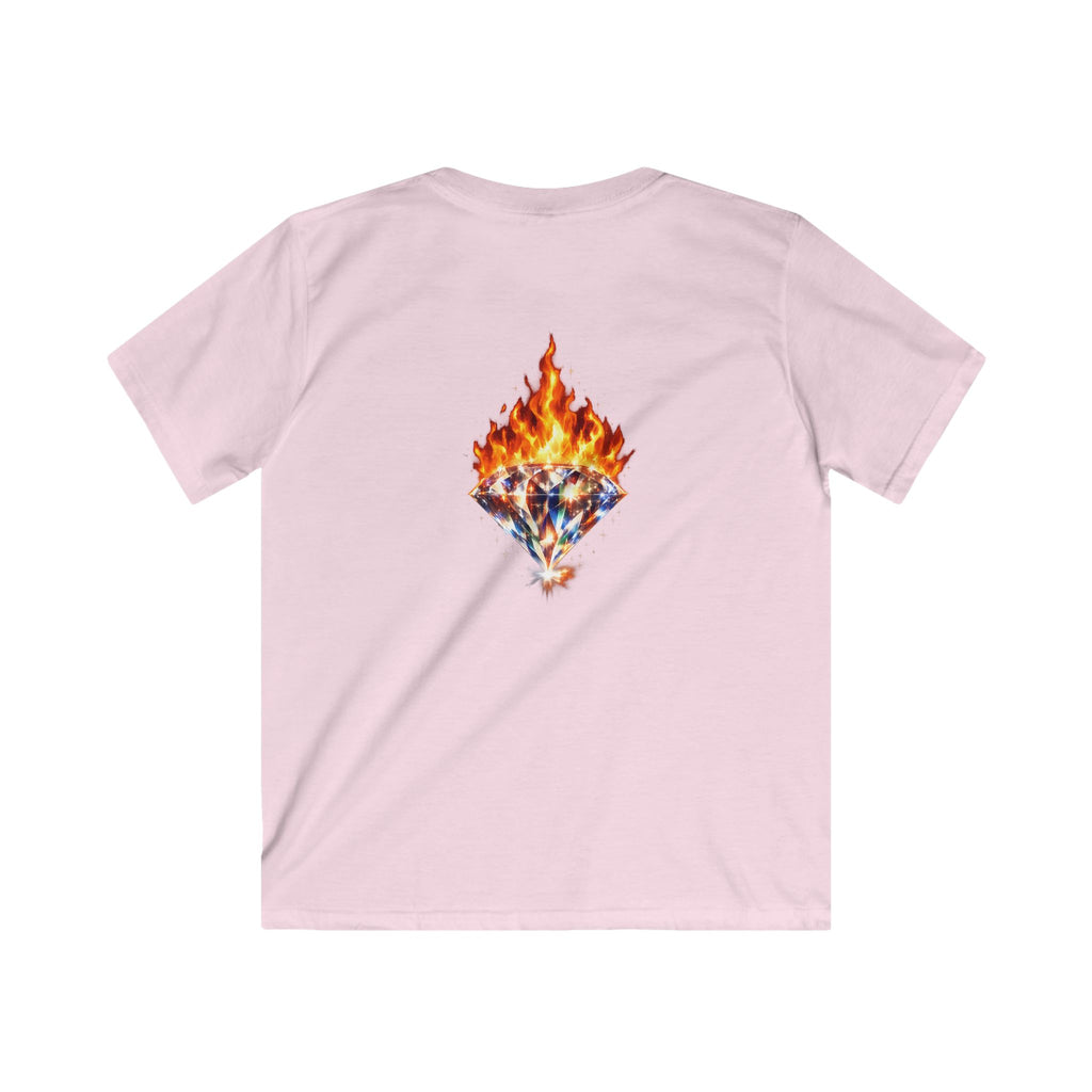 Diamond's Are Forever Unisex Kids Tee--Front & Back