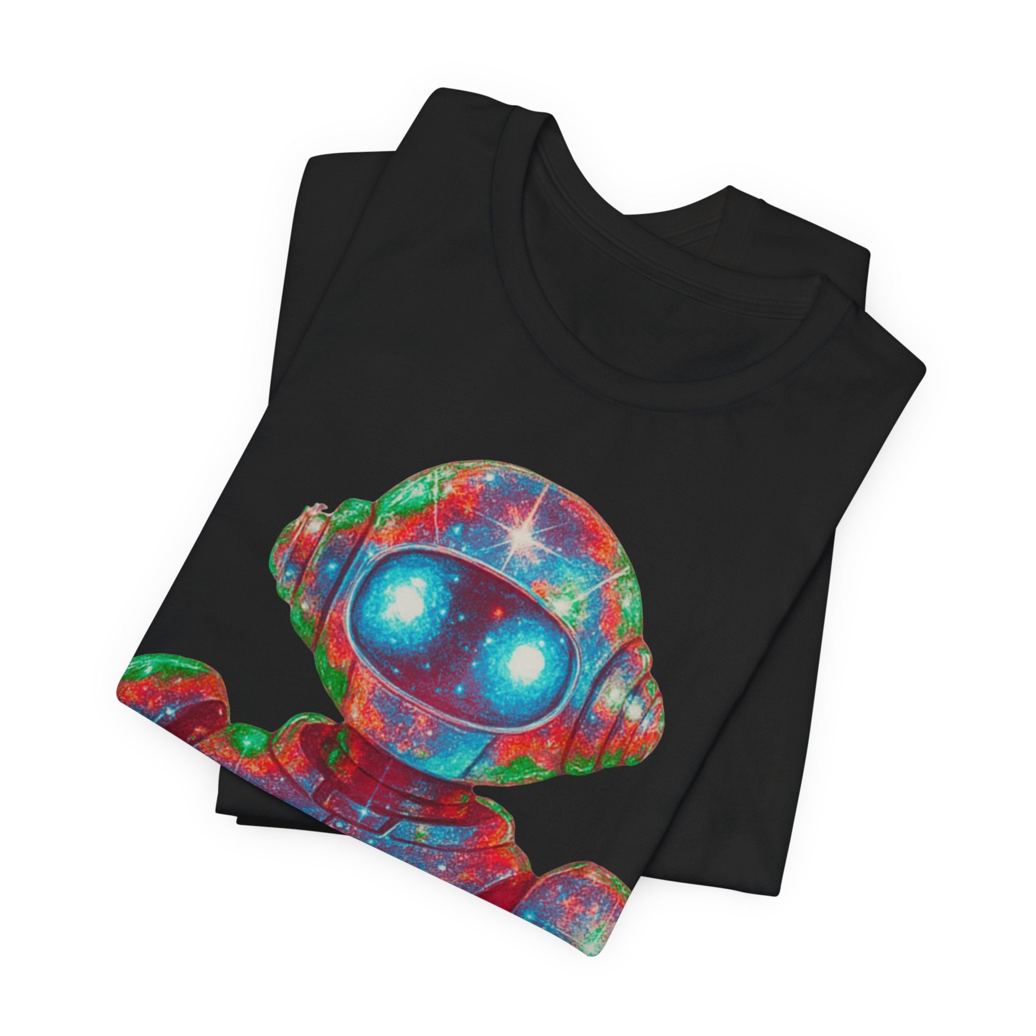 Robot Space Droid  Vibrant Graphic Unisex Tee
