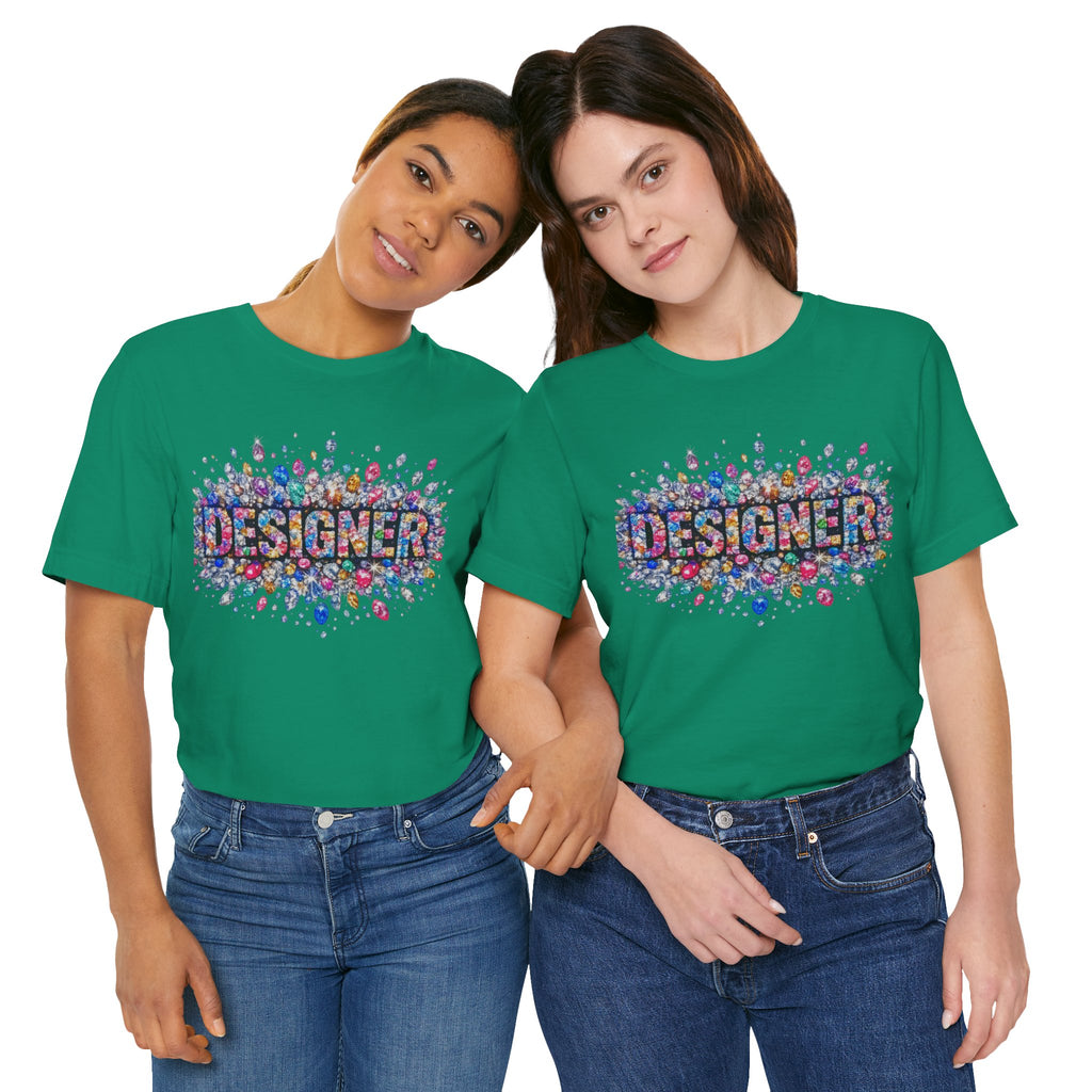Designer Gemstone Typography Graphic Tee