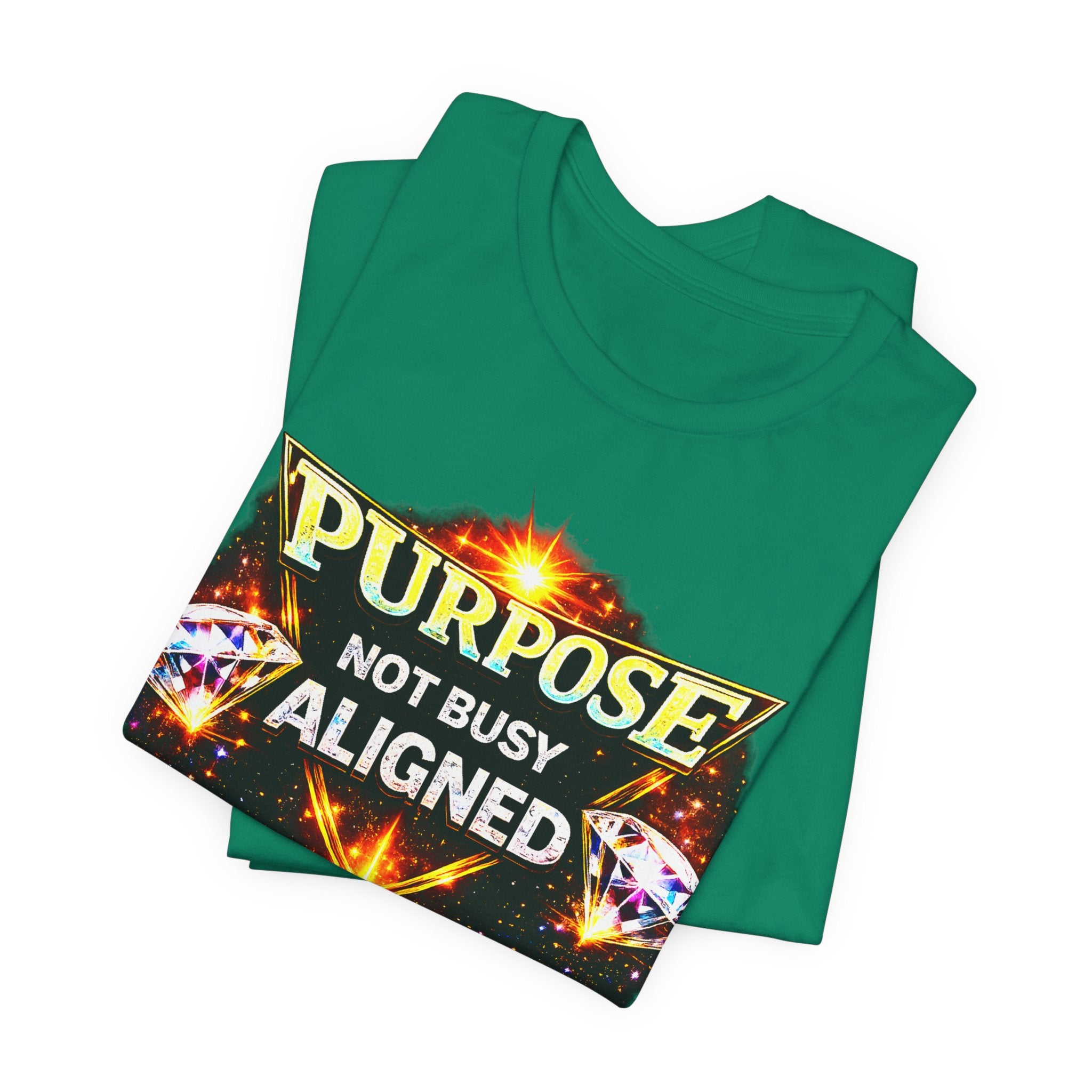 Purpose Not Busy Aligned Unisex Graphic Tee