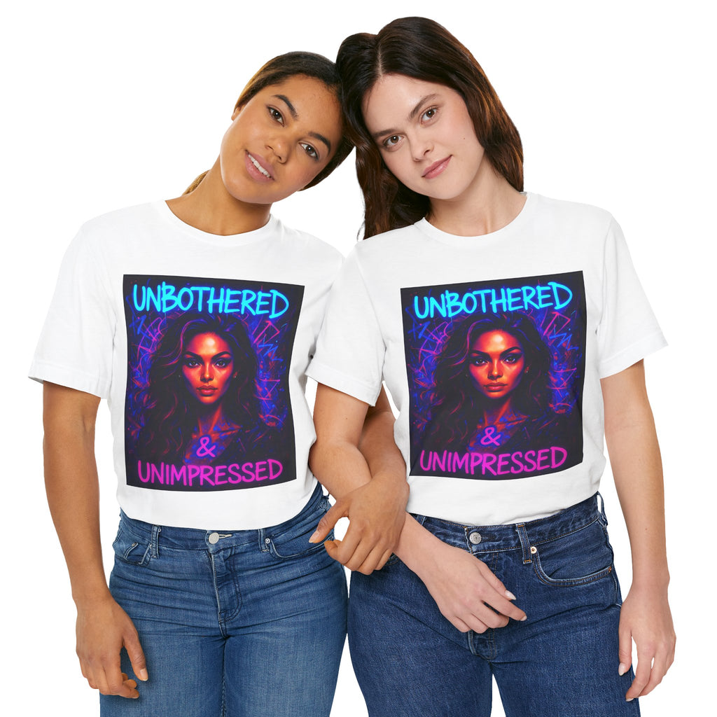 Unbothered & Unimpressed Graphic Portrait Tee