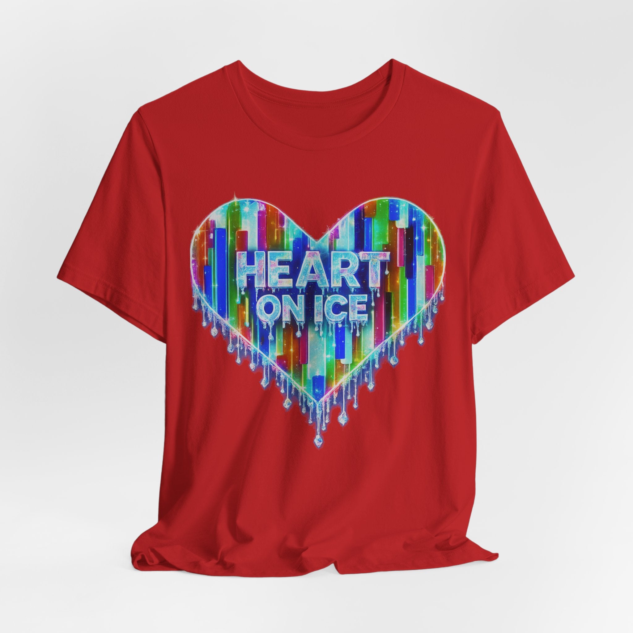 Heart on Ice Diamond Melt Graphic Tee