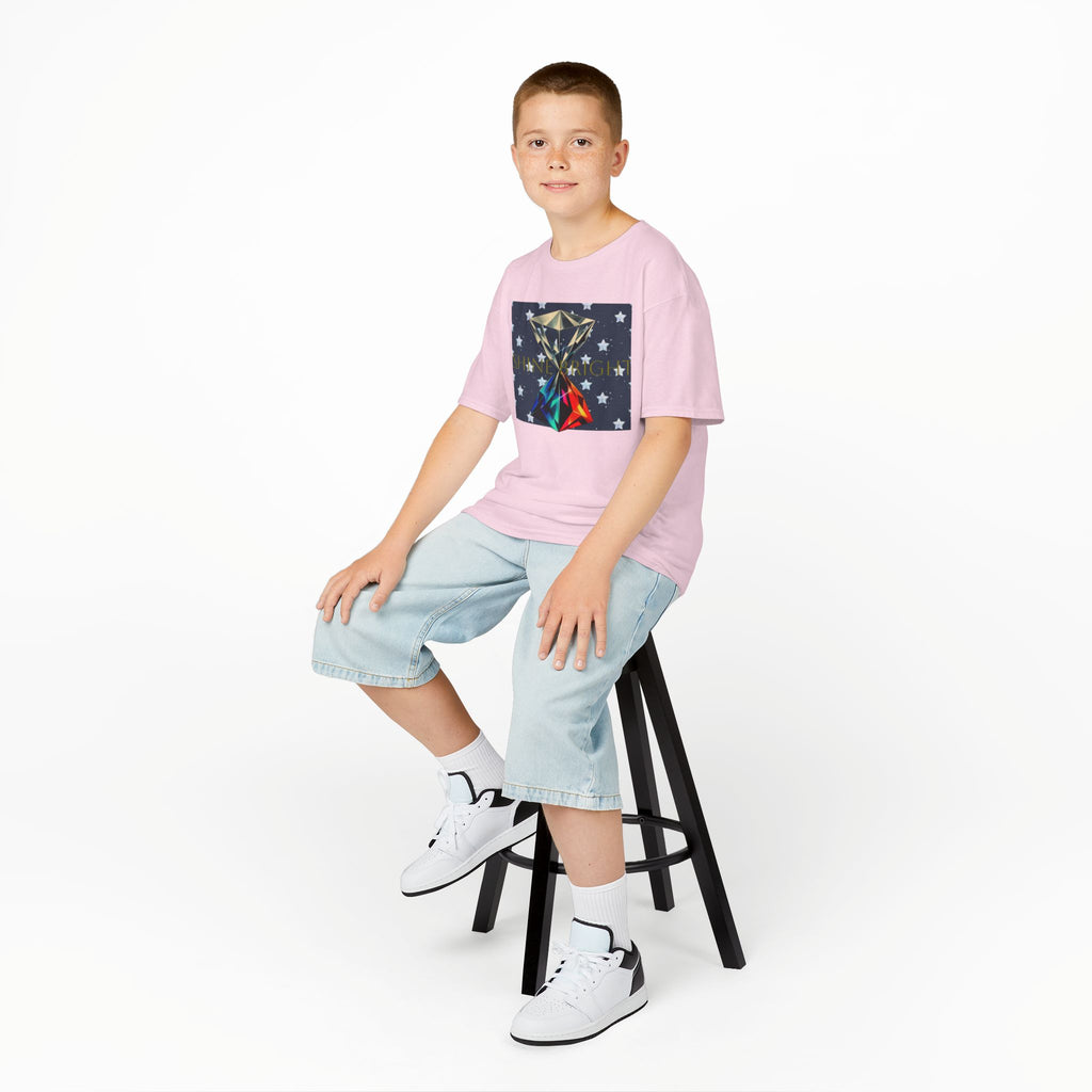 SHINE WHILE IT'S YOUR TIME YOUTH COLOR UNISEX GRAPHIC TEE