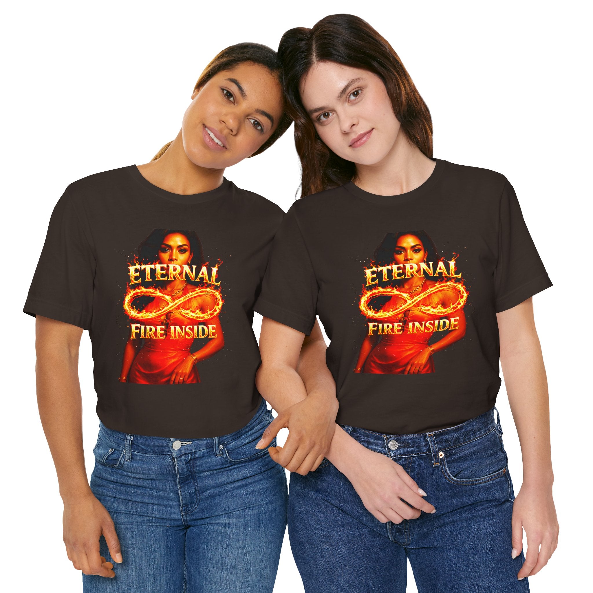 Eternal Fire Inside Graphic Statement Tee