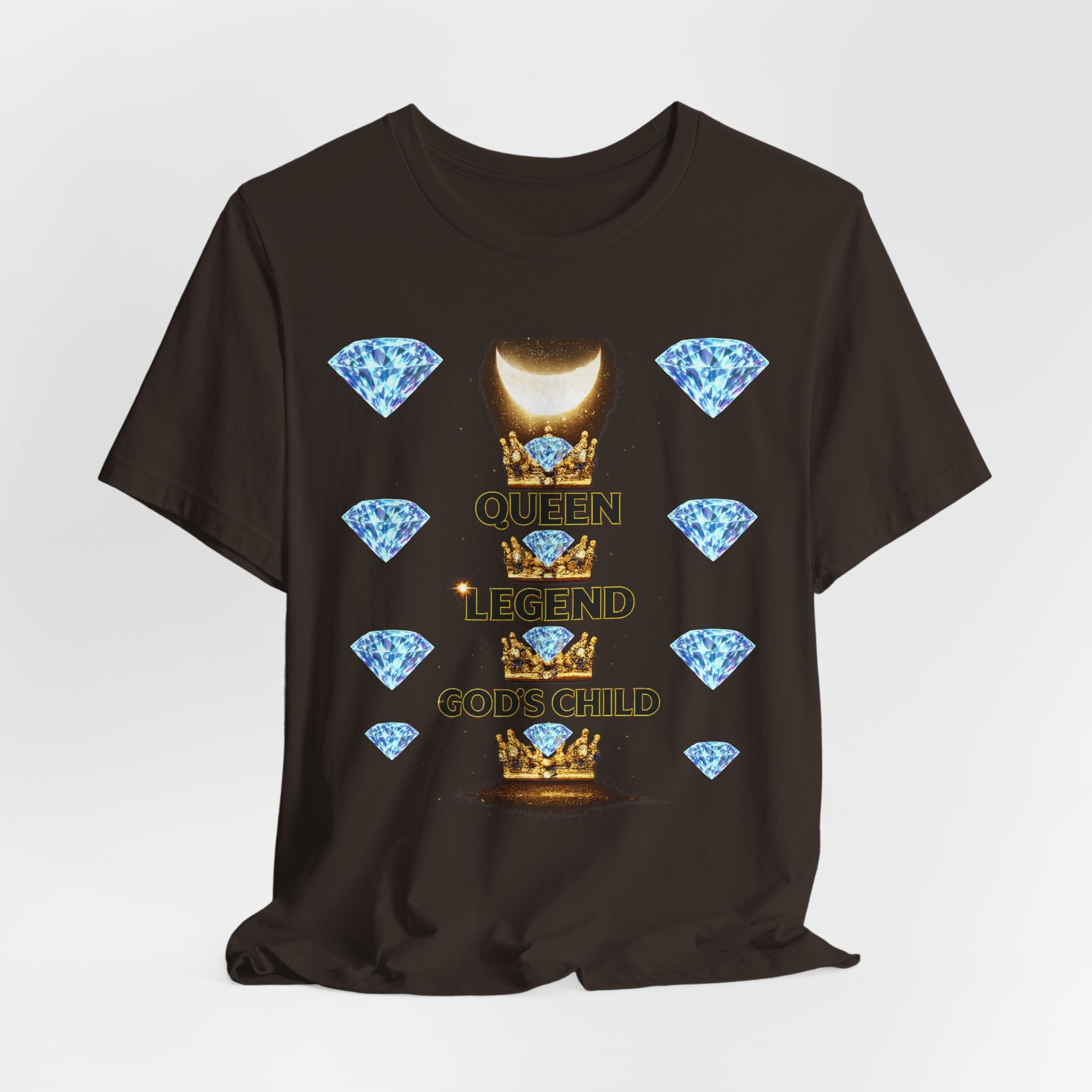 Queen • Legend • God’s Child  Diamond Graphic Glow T-Shirt