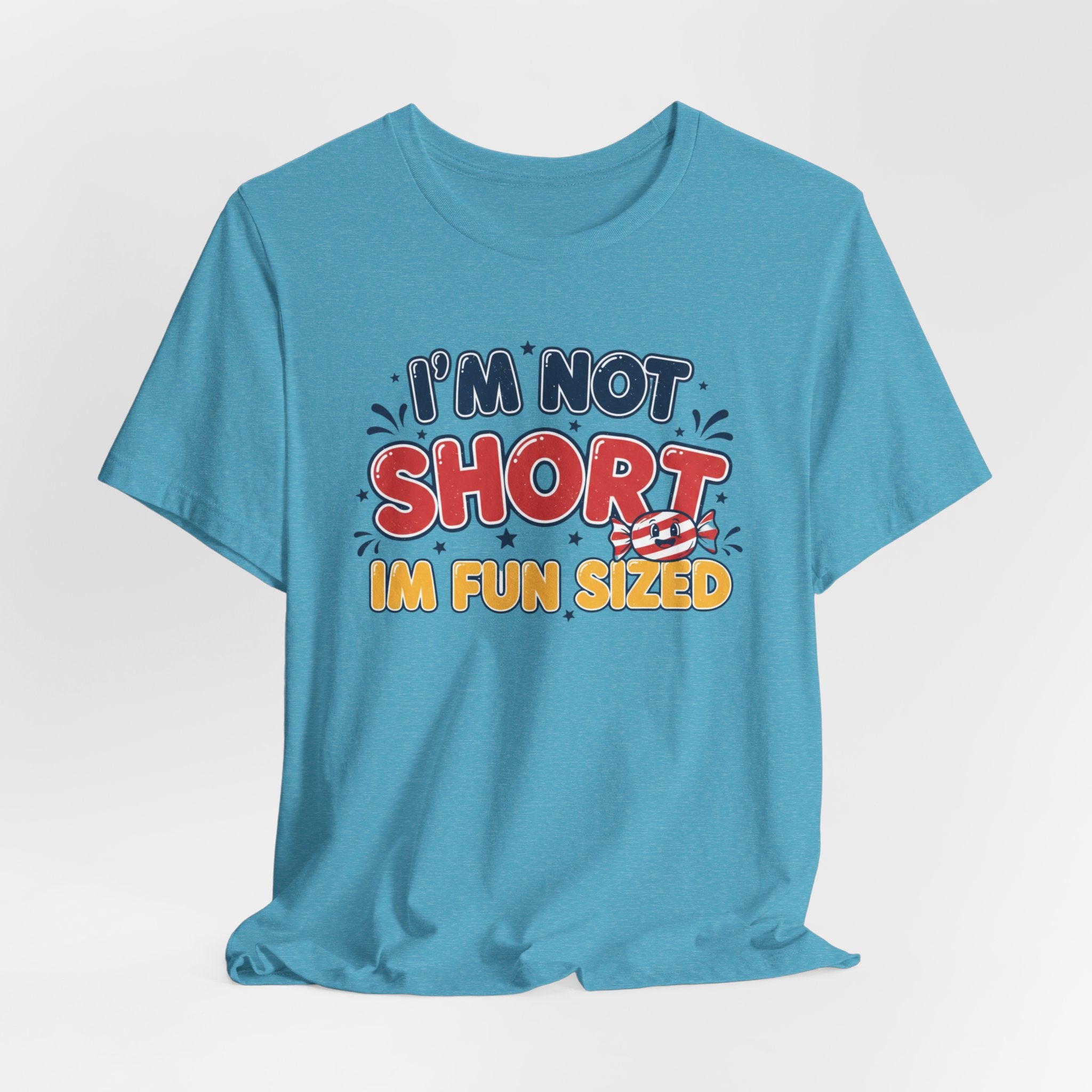 "I'm Not Short I'm Fun Sized" Retro Graphic Tee