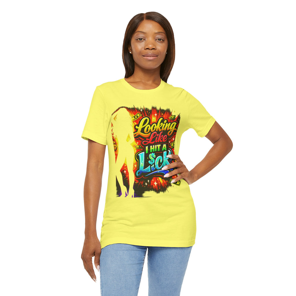 Looking Like I Hit a Lick Silhouette Graphic Tee