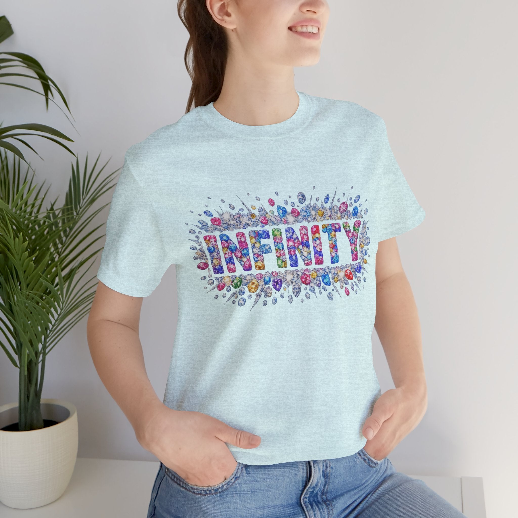 Infinity GEM STONE GRAPHIC TEE